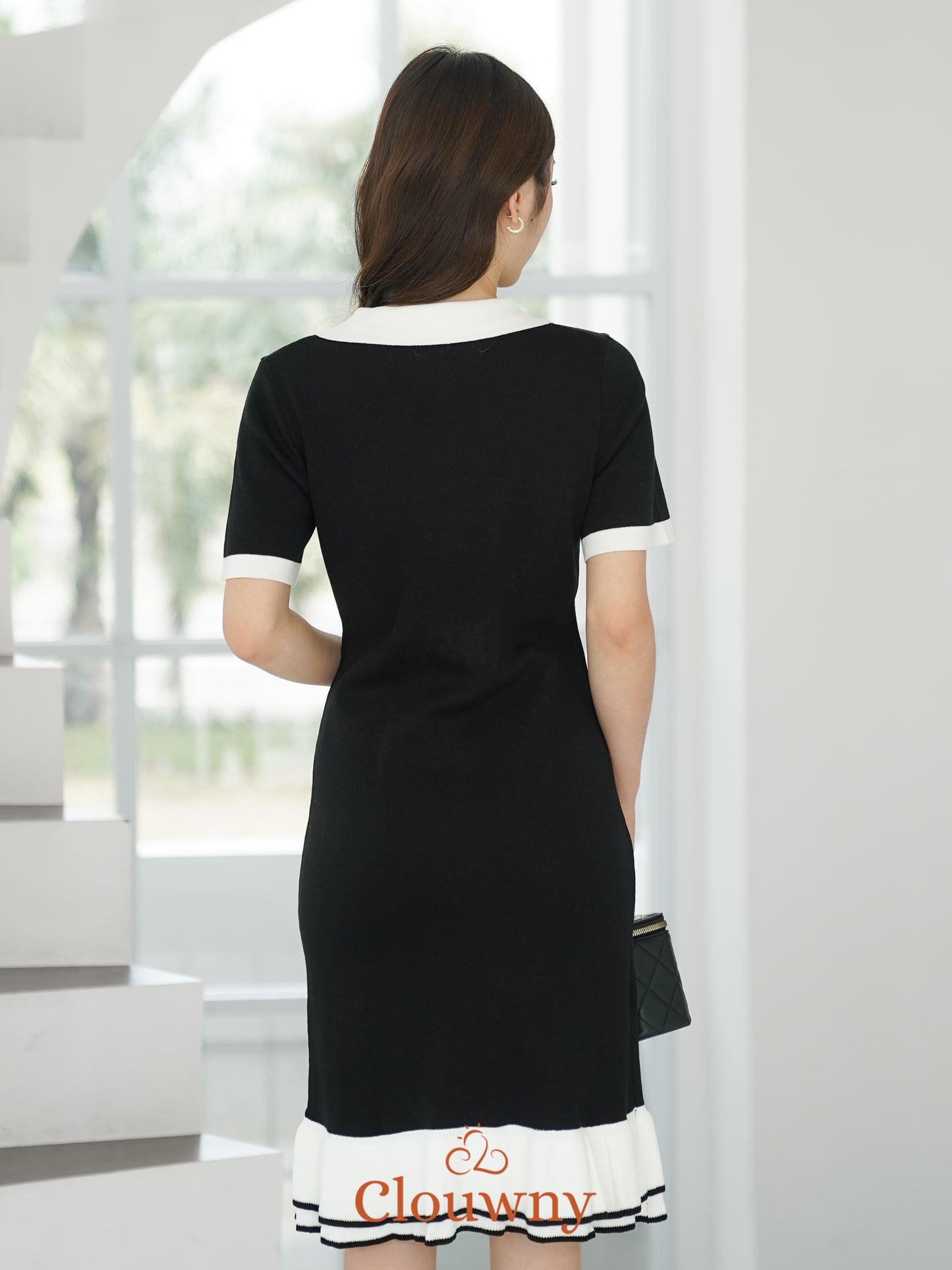 Malia Knit Dress - Black