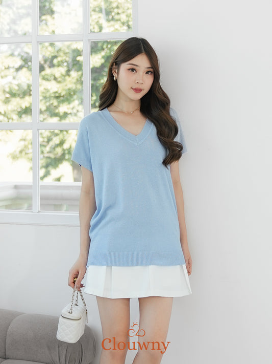 Varen Glitter Top - Blue