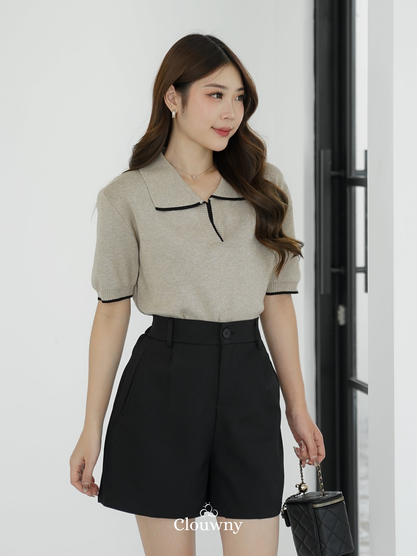 Nabel Knit Top - Khaki