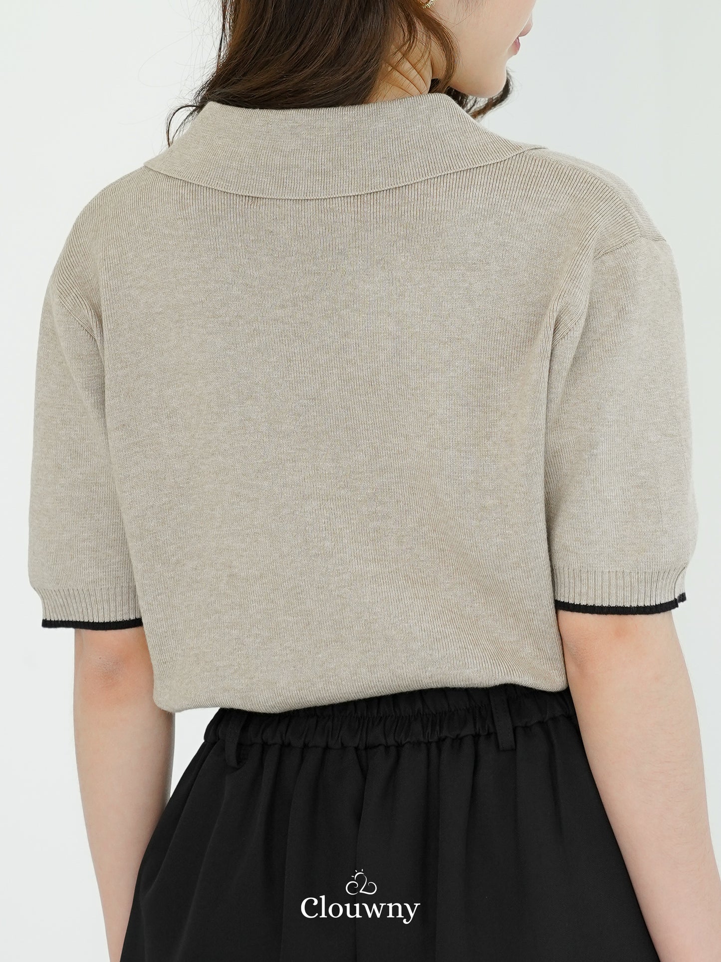 Nabel Knit Top - Khaki