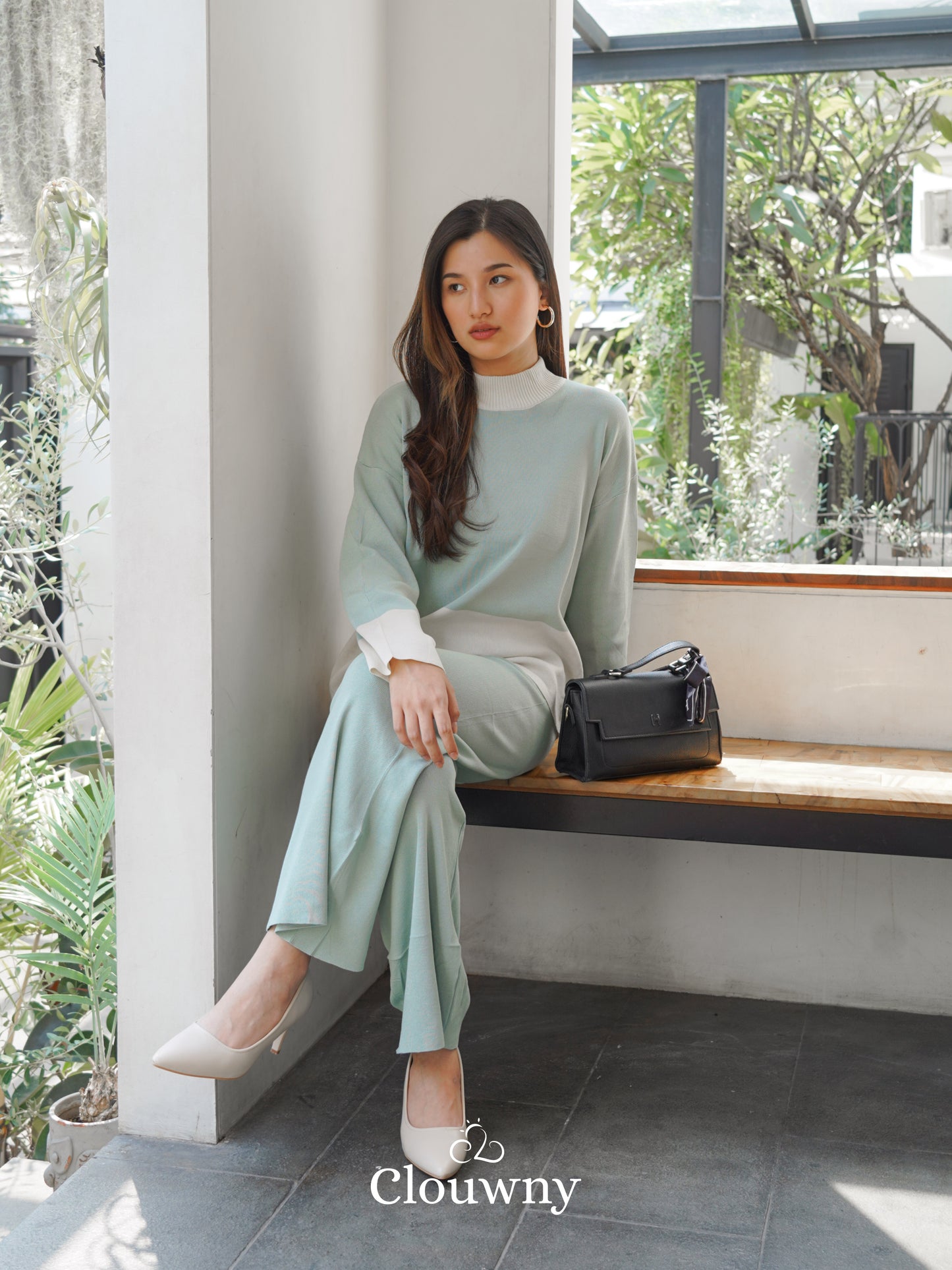 Paris Knit Set - Green