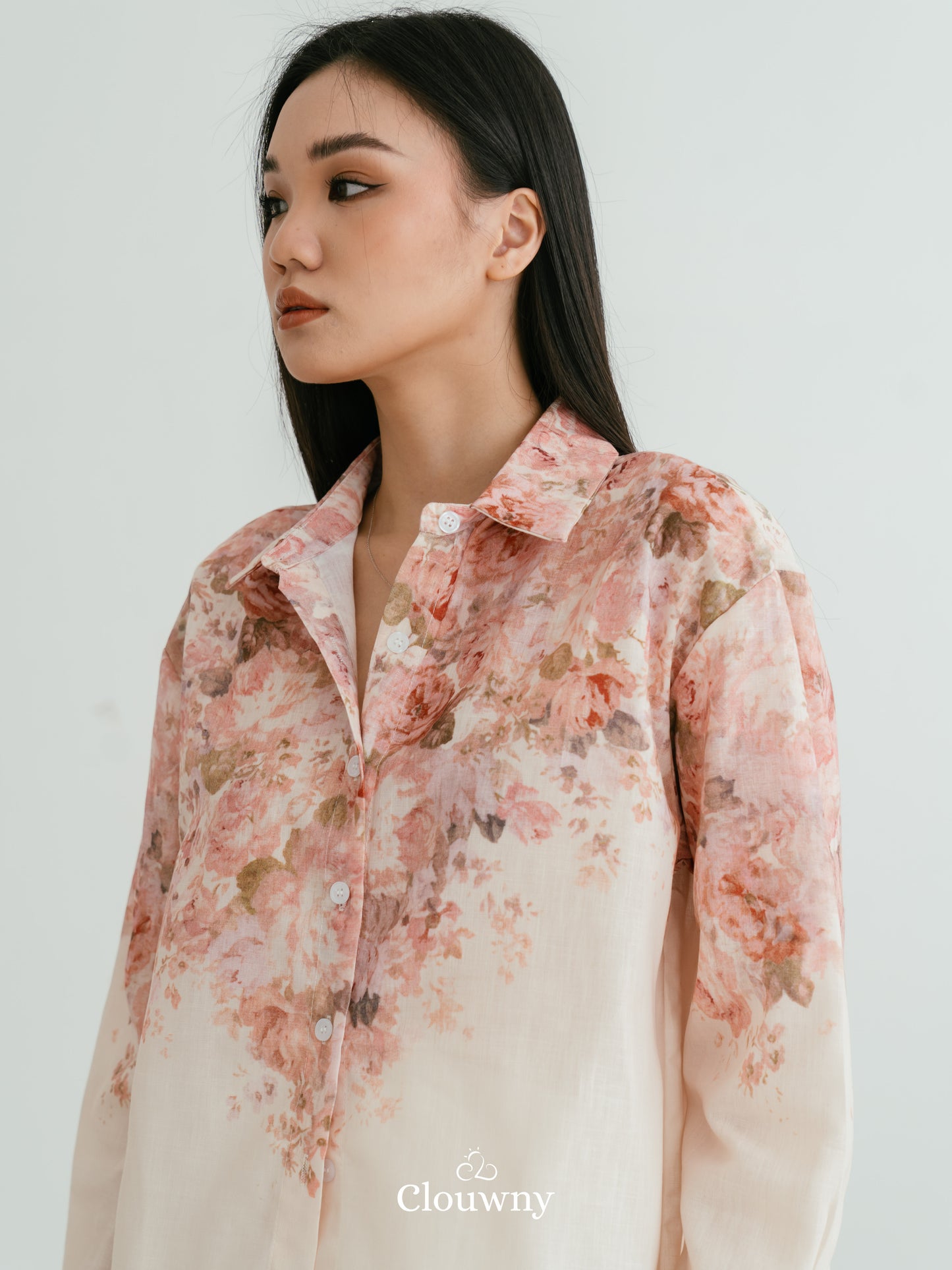 Windy Flower Blouse - Pink