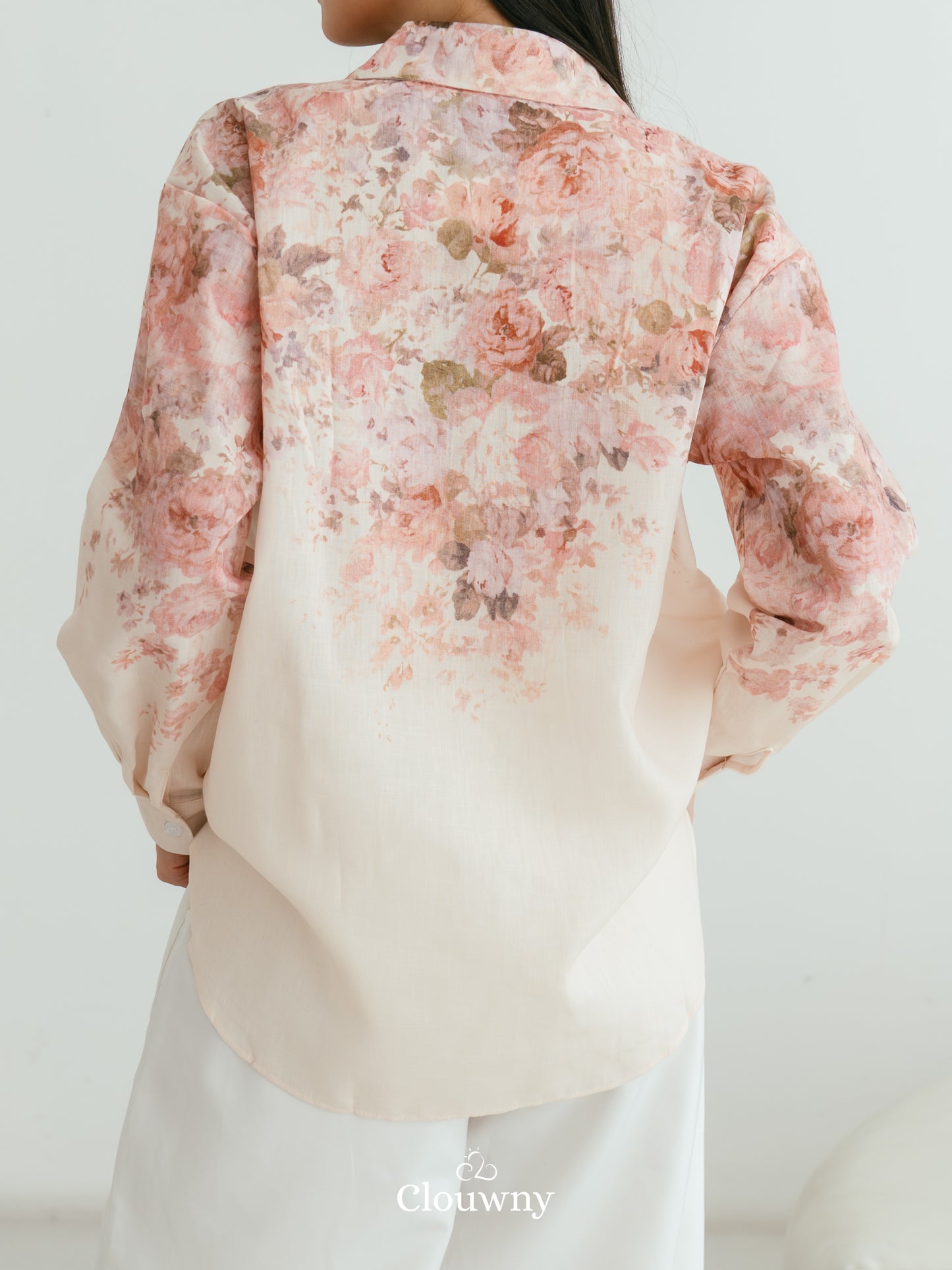 Windy Flower Blouse - Pink