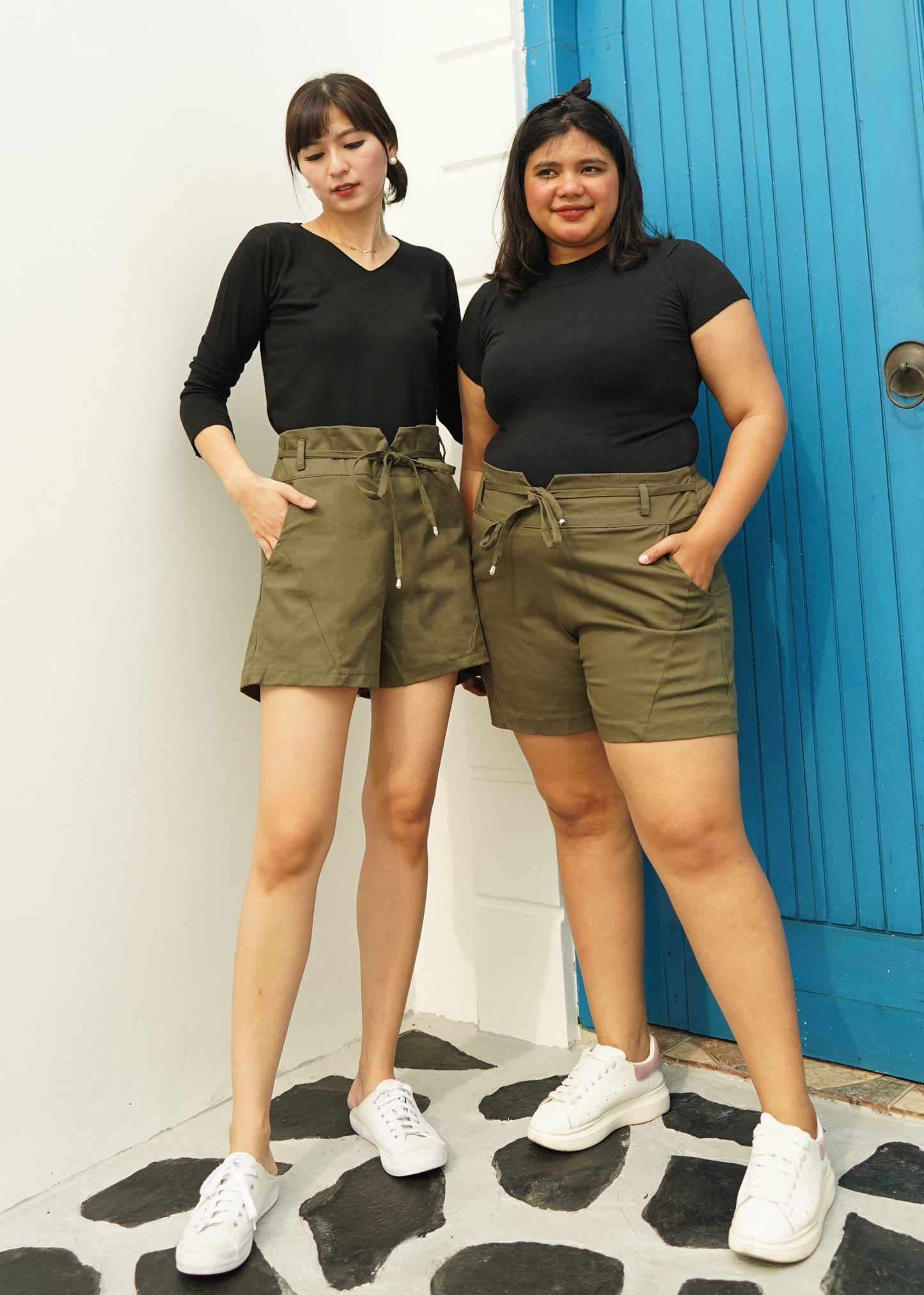Lupita Short Pants - Army