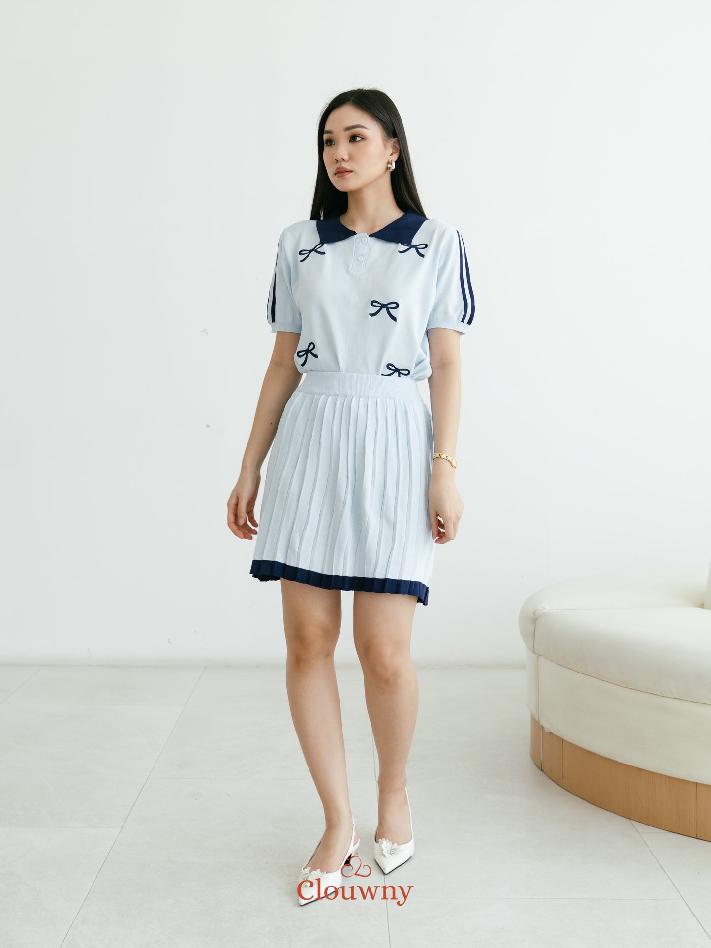 Thea Ribbon Set - Blue