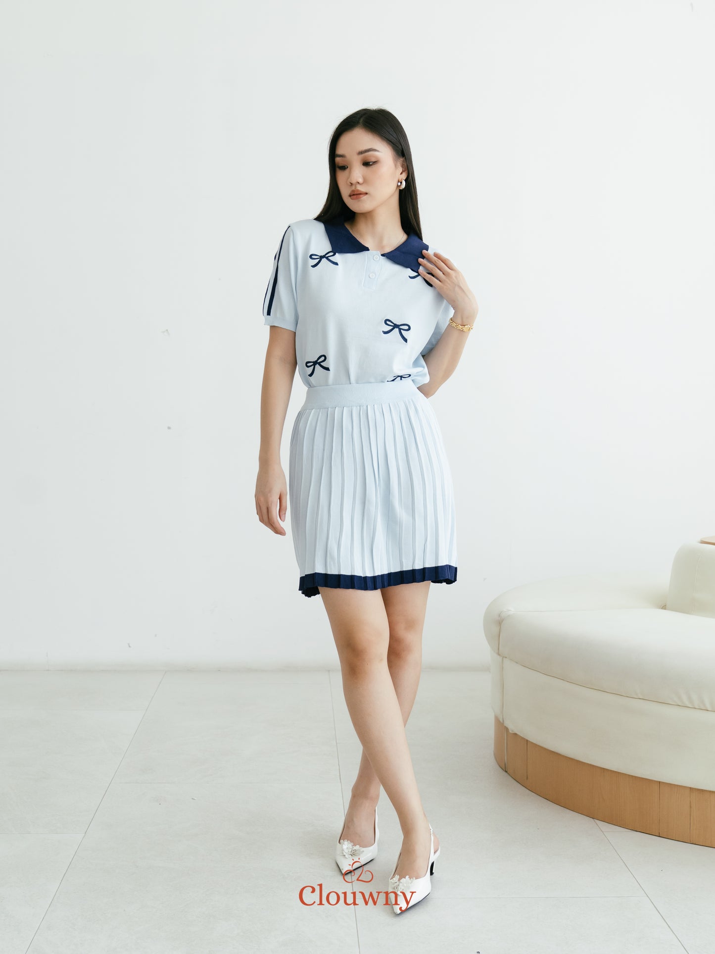 Thea Ribbon Set - Blue