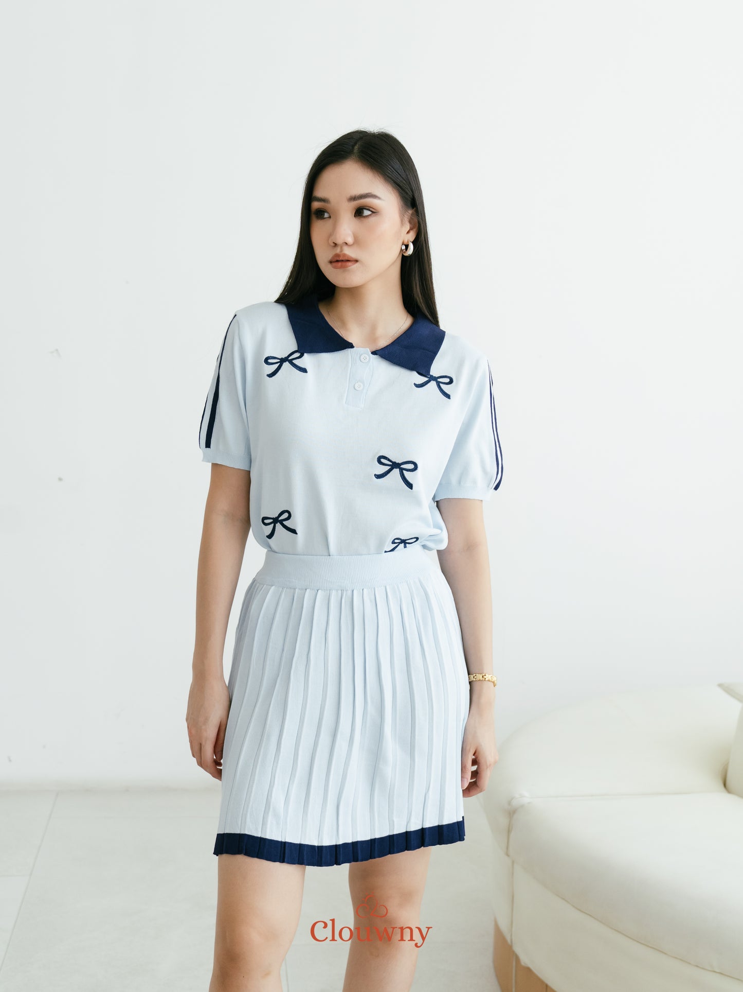 Thea Ribbon Set - Blue