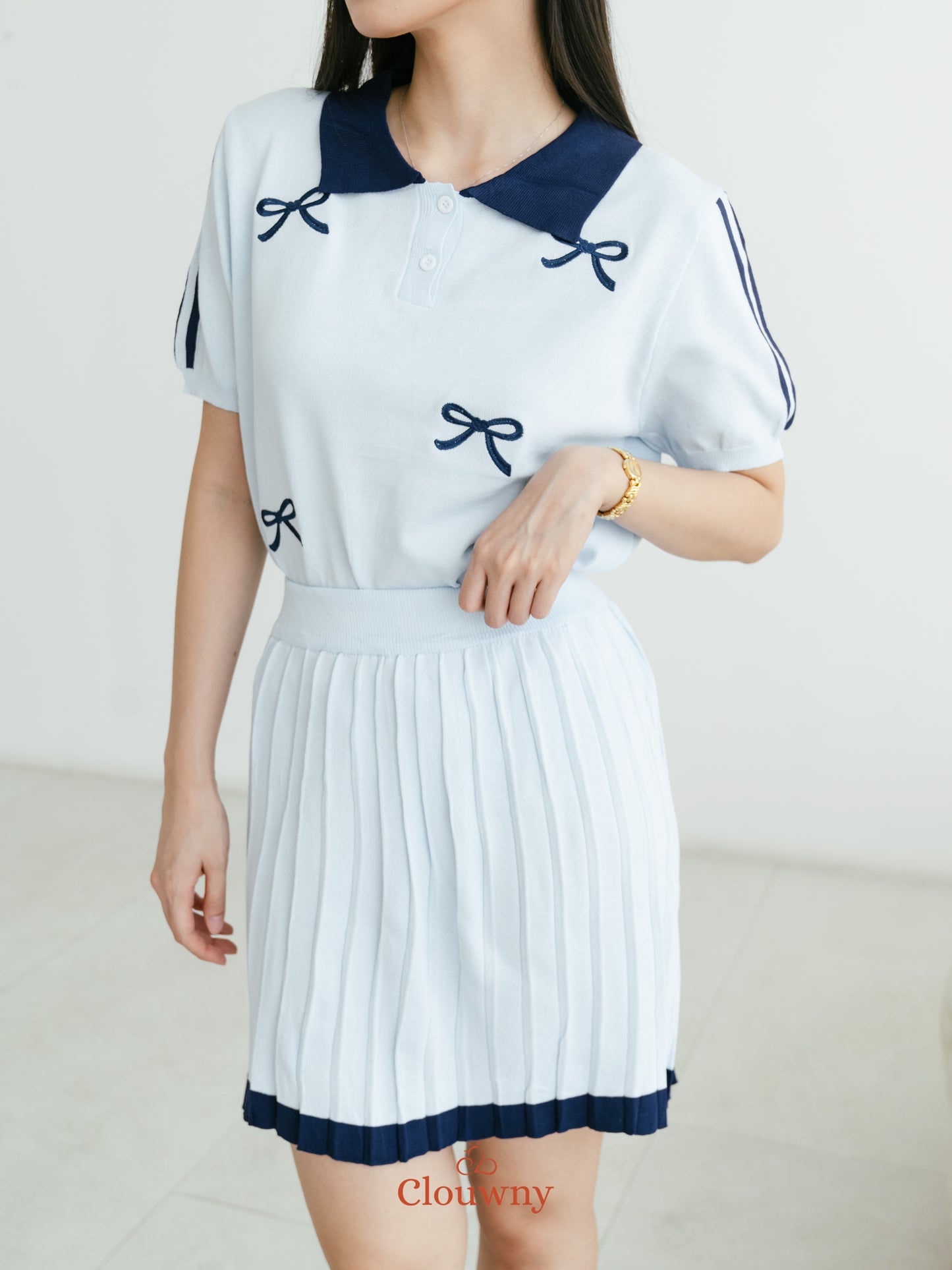 Thea Ribbon Set - Blue