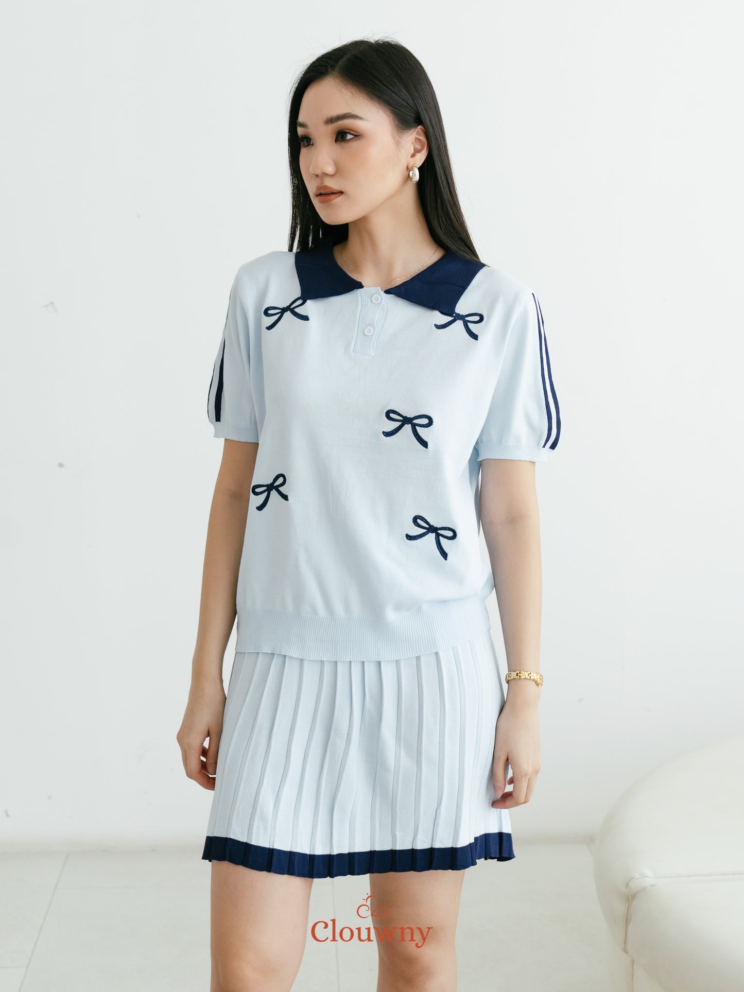 Thea Ribbon Set - Blue