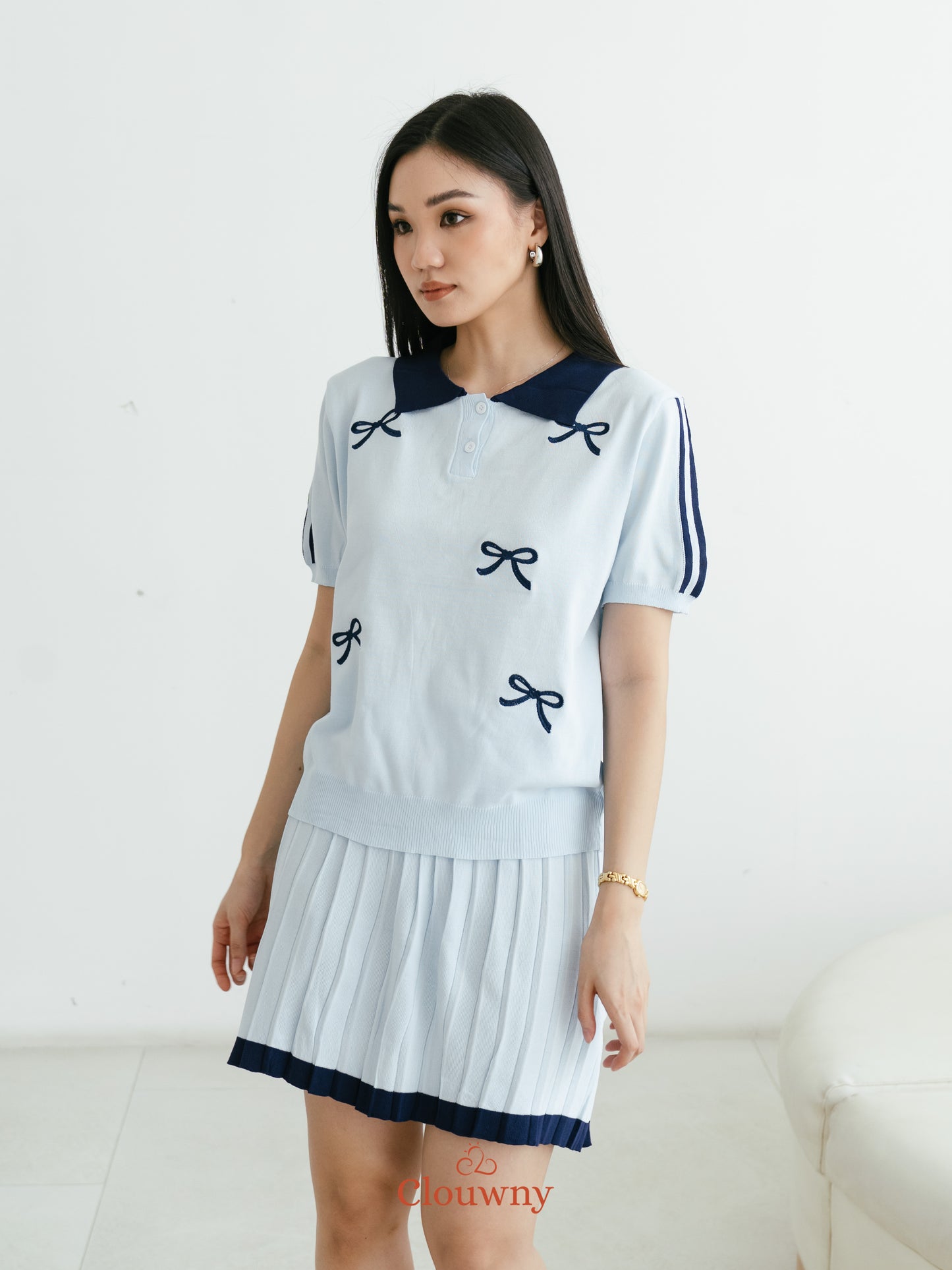 Thea Ribbon Set - Blue