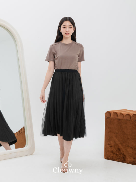 Velvet Tutu Skirt - Army
