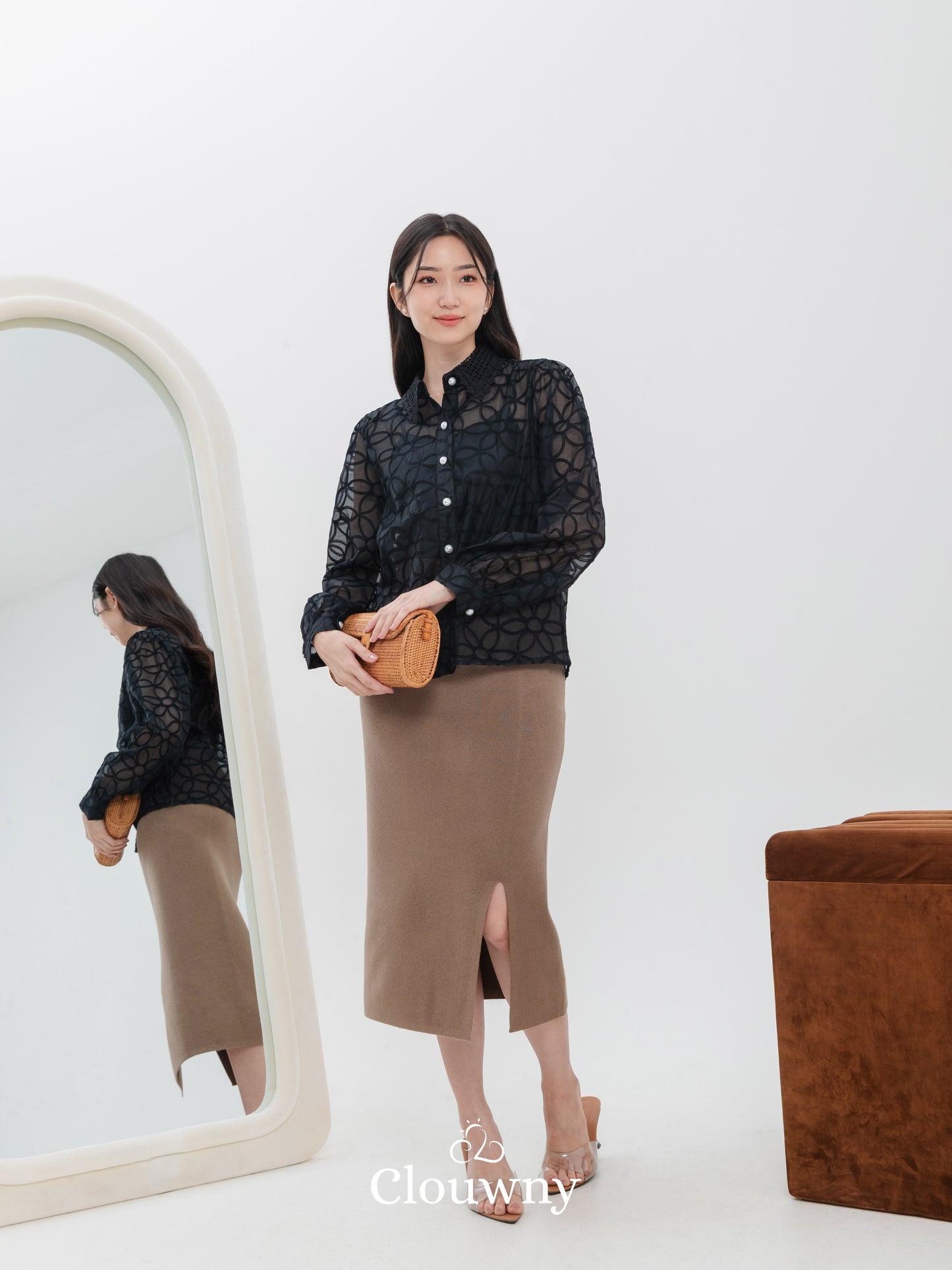 Florence Lace Top - Black