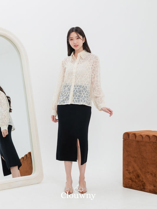 Florence Lace Top - Cream