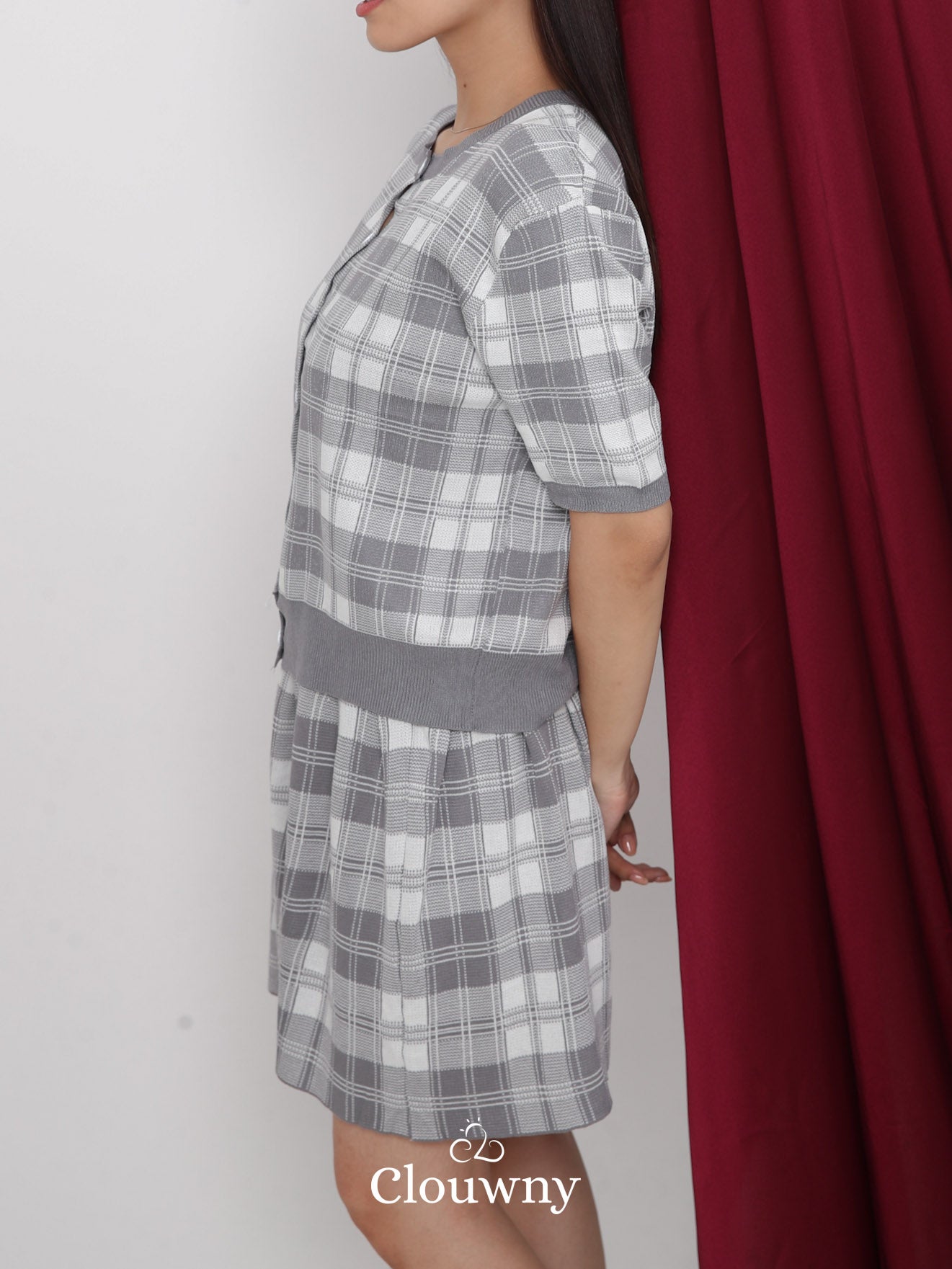 Lisa Knit Set - Grey