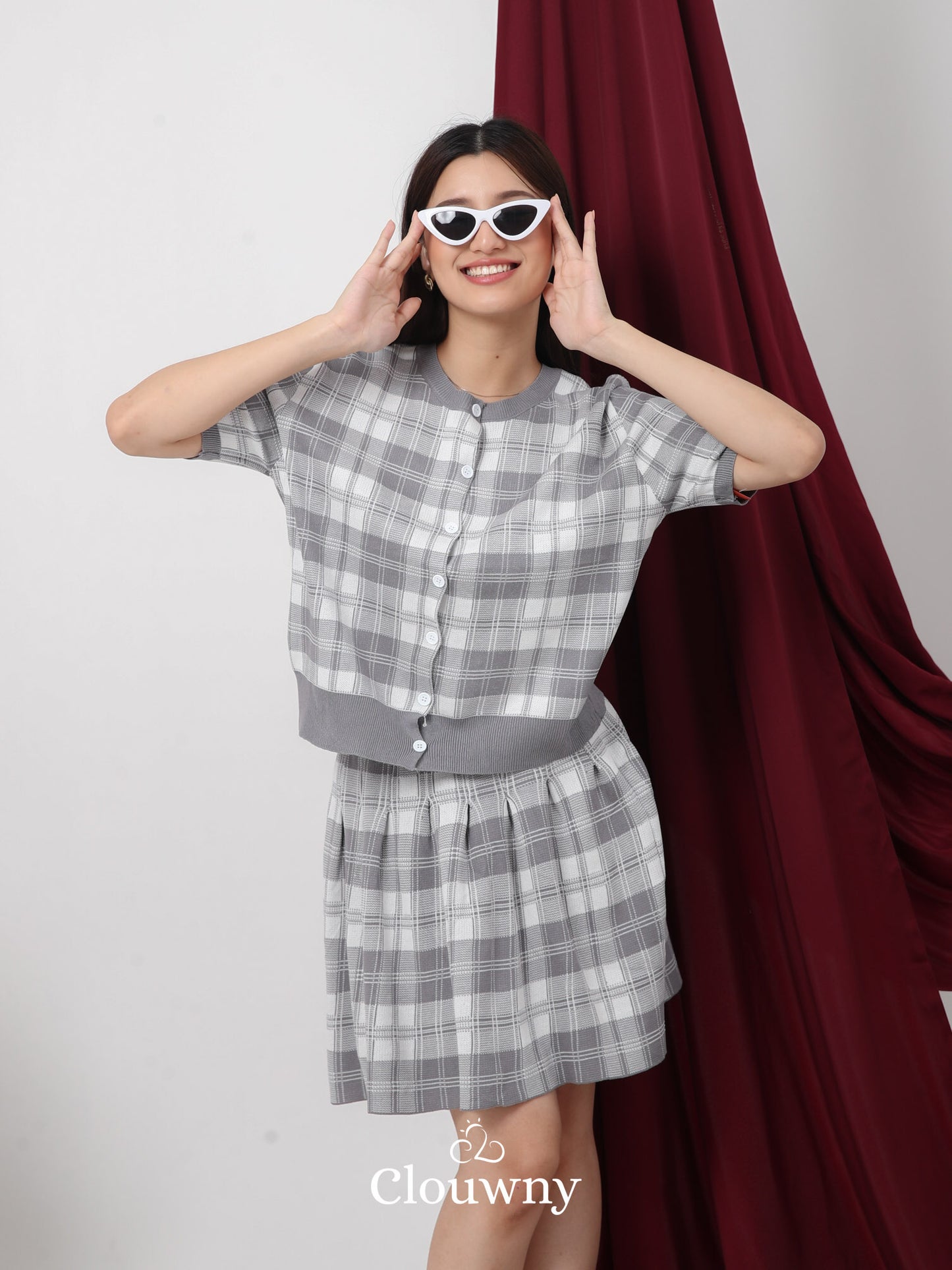 Lisa Knit Set - Grey