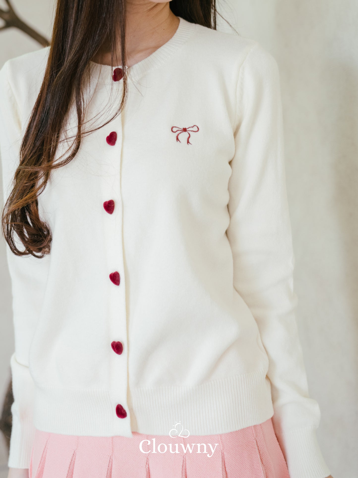 Chantal Knit Cardigan - Broken White