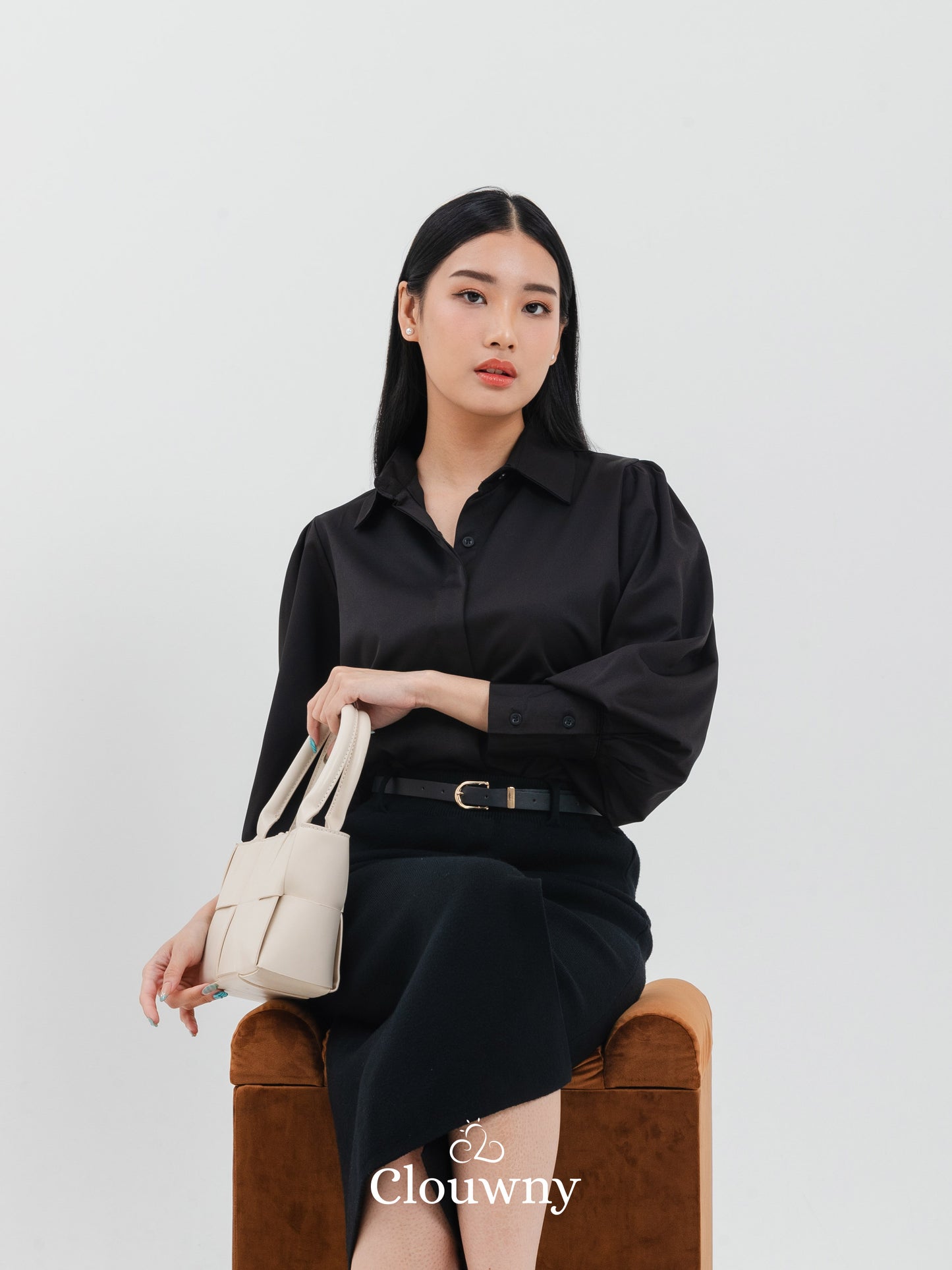 Shanika Shirt Longsleeve - Black