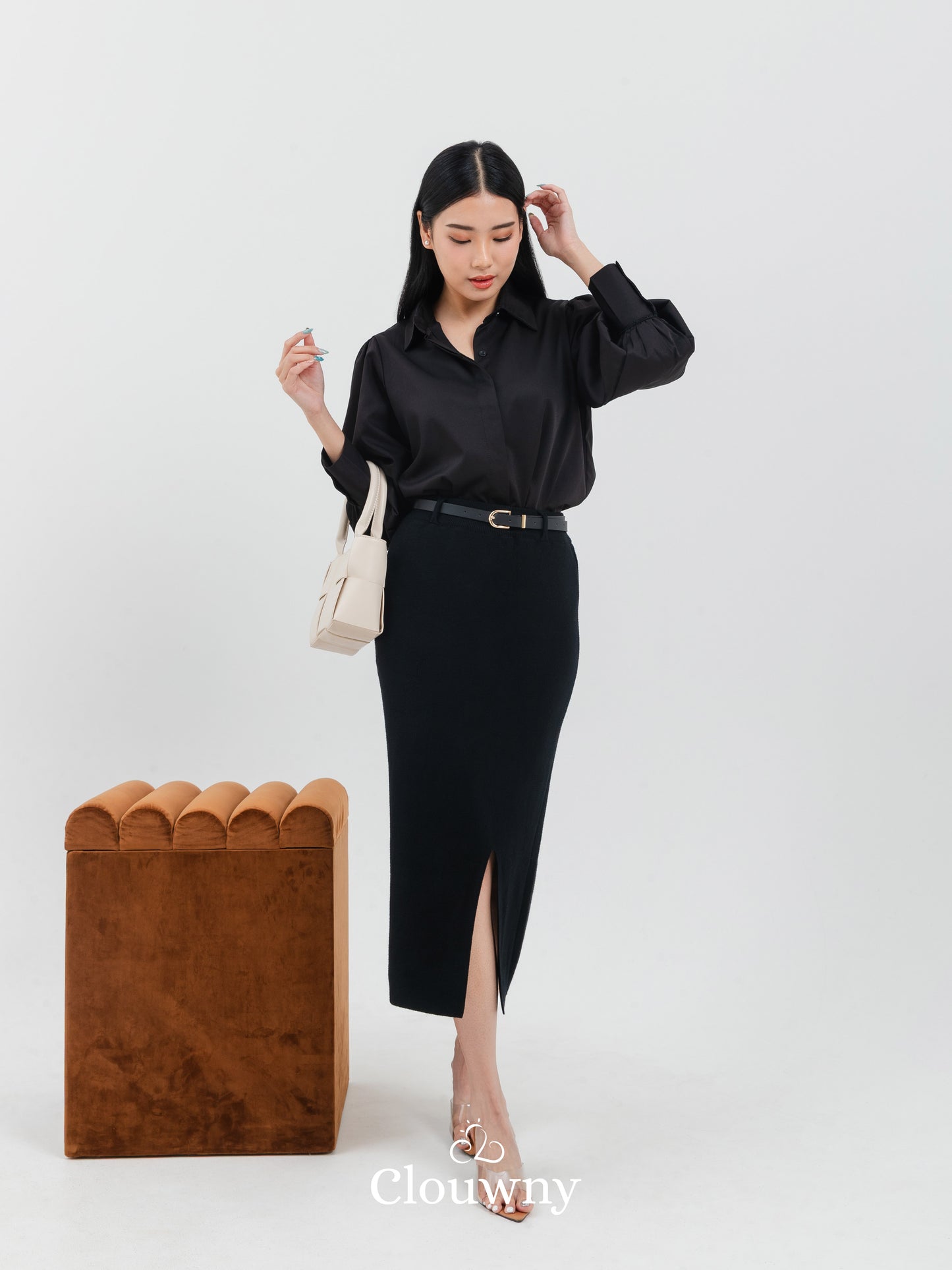 Shanika Shirt Longsleeve - Black