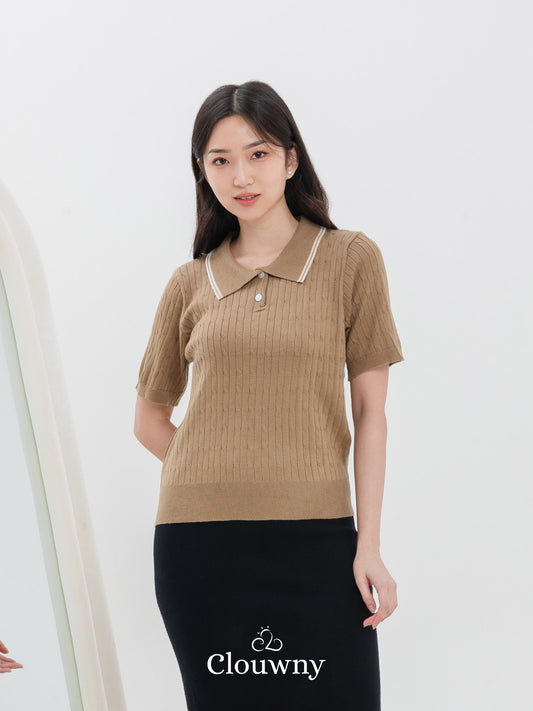 Dorothy Polo Top - Mocca