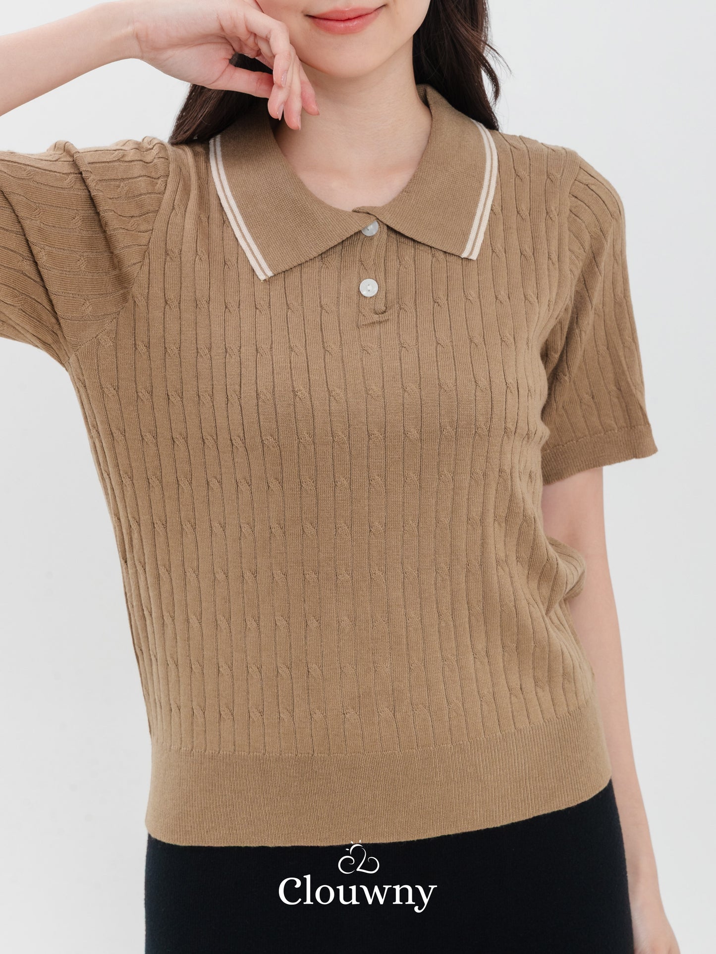Dorothy Polo Top - Mocca