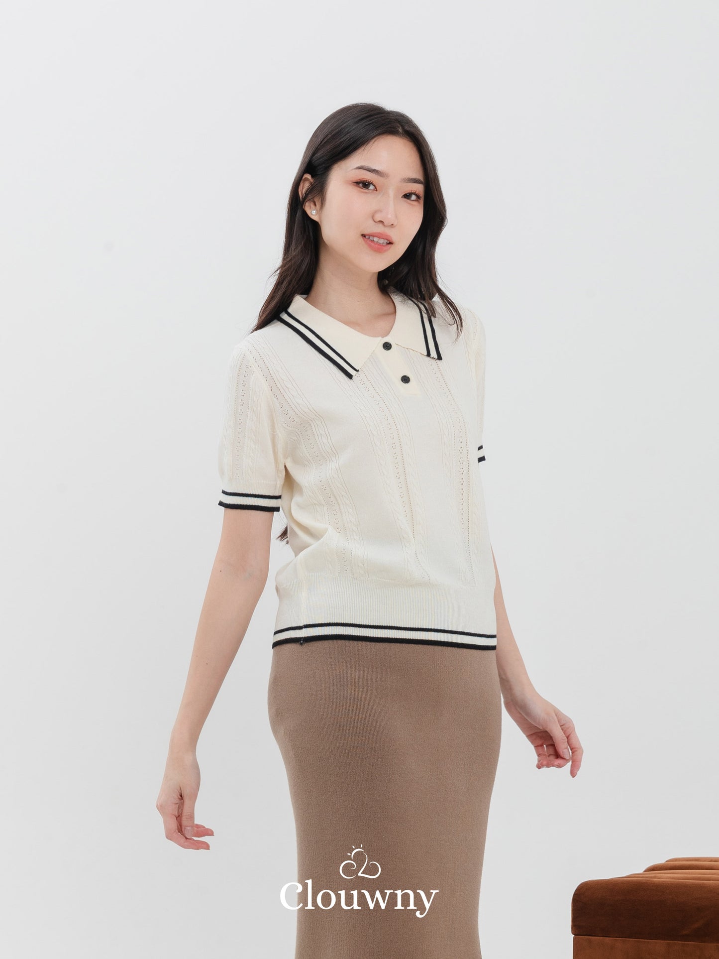 Harmel Knit Top - Broken White