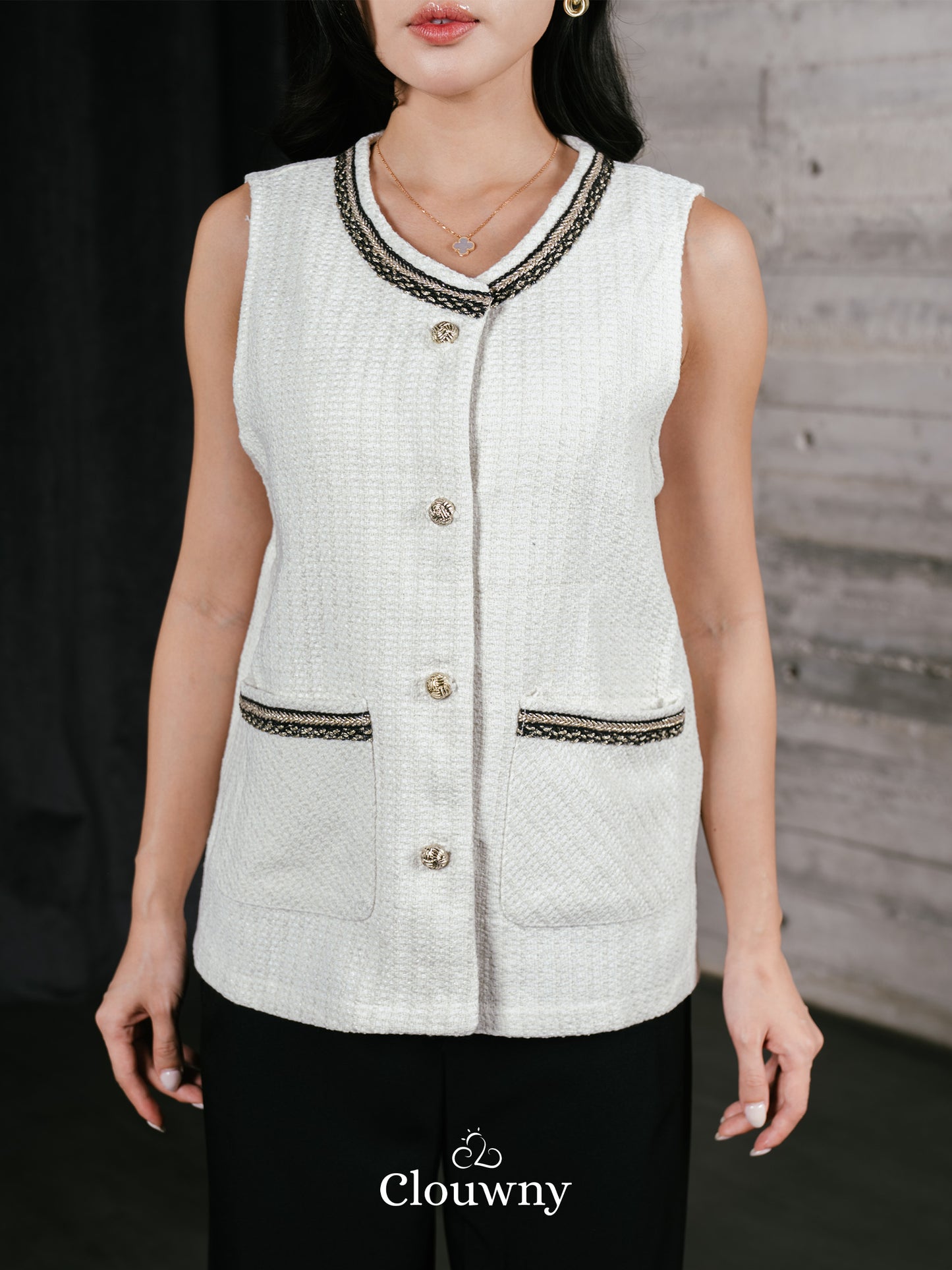 Hakone Tweed Vest
