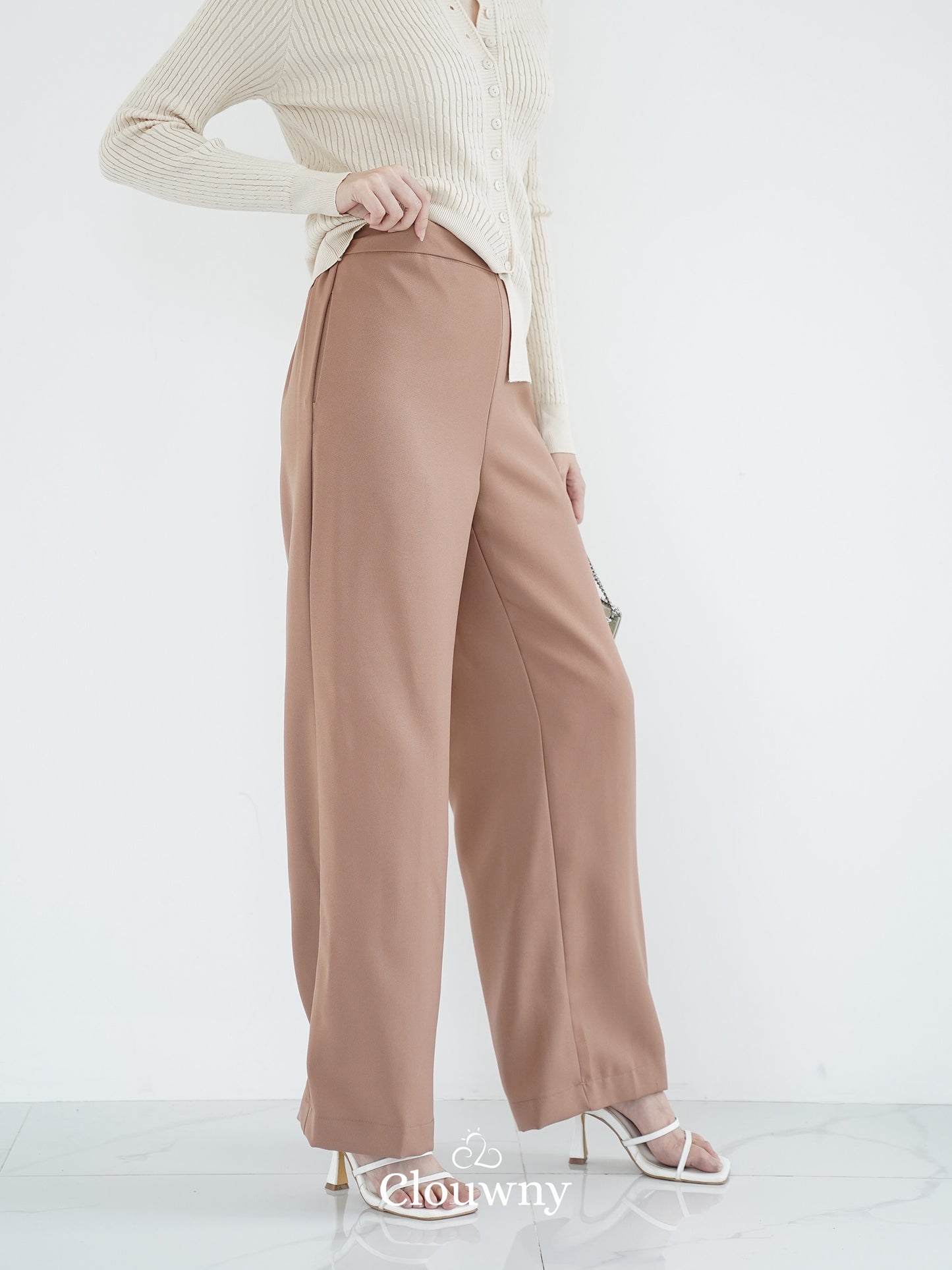 Jodie Cullote Pants - Taupe