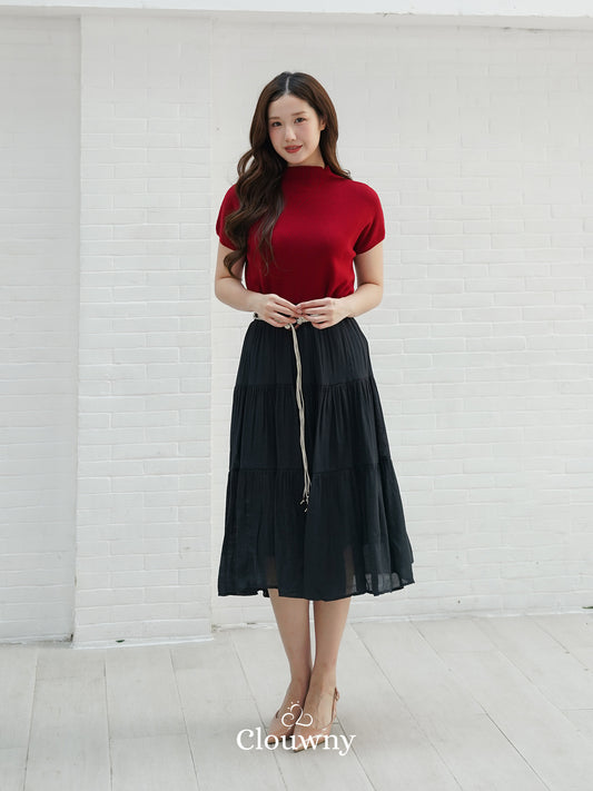 Kila Flare Skirt - Black