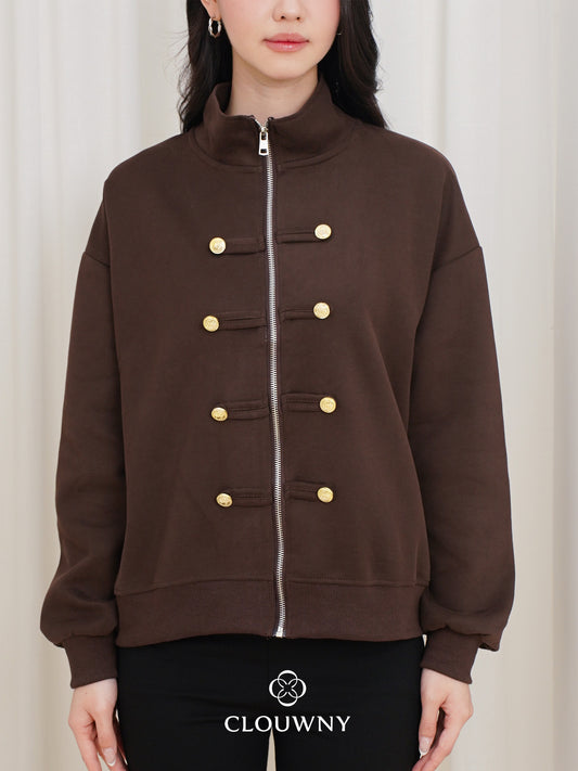 Solera Zipper Jacket - Coffee