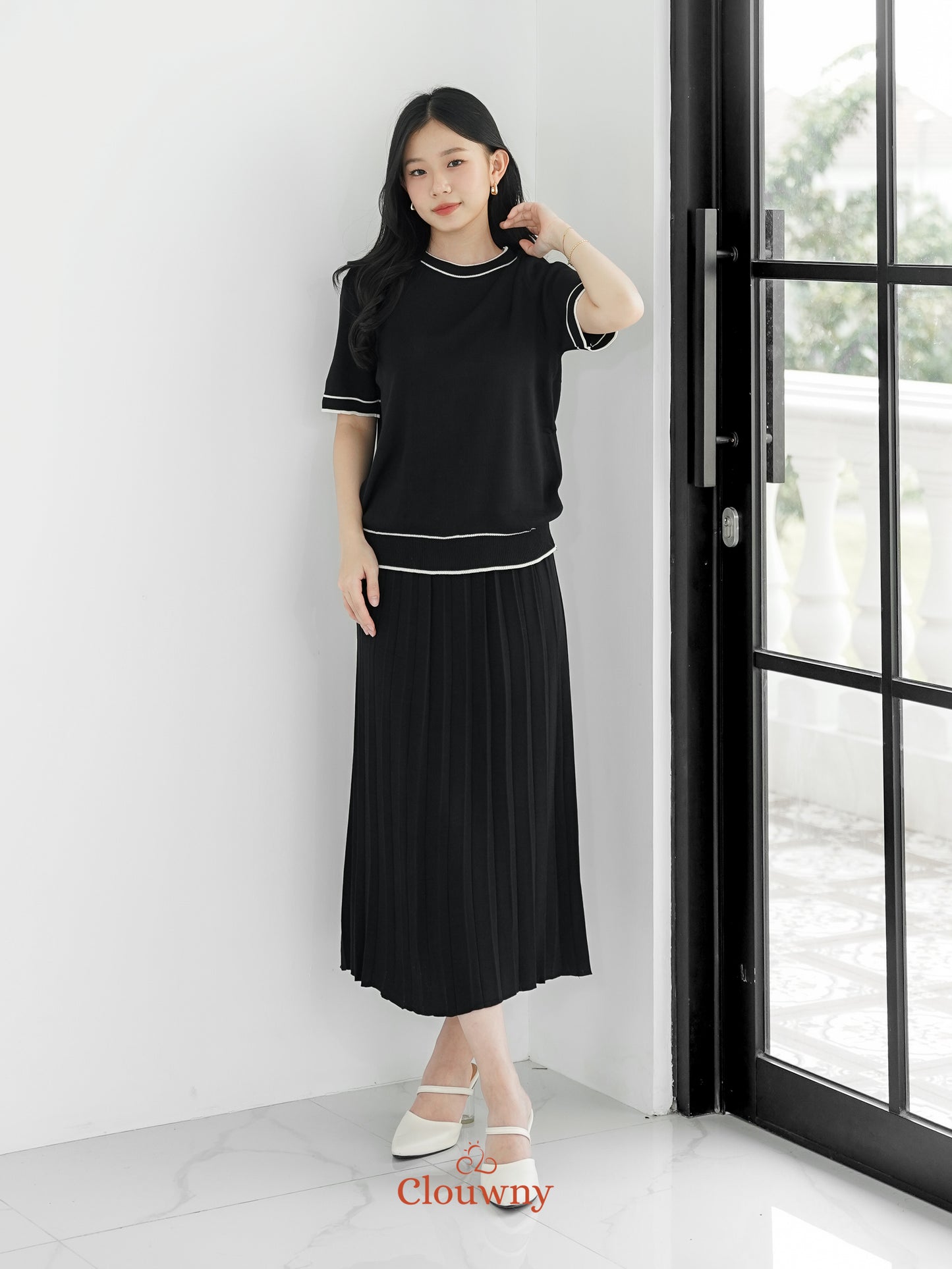 Flint Knit Set - Black