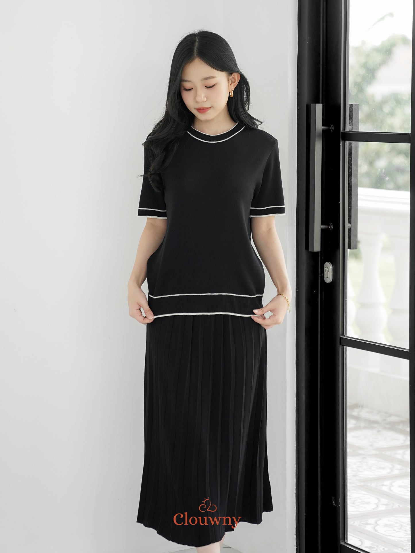 Flint Knit Set - Black