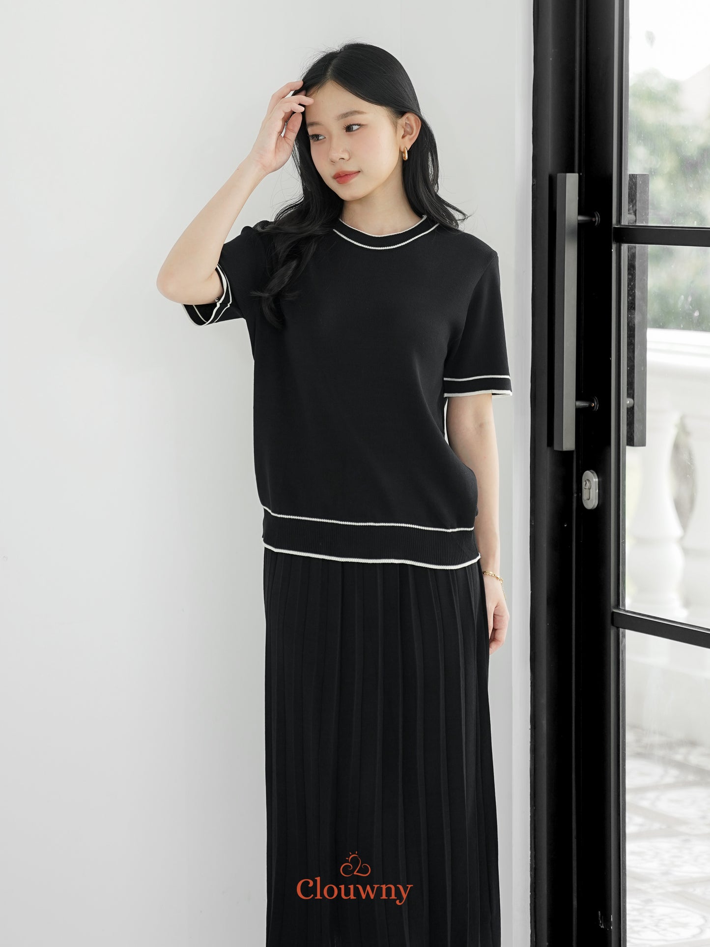 Flint Knit Set - Black