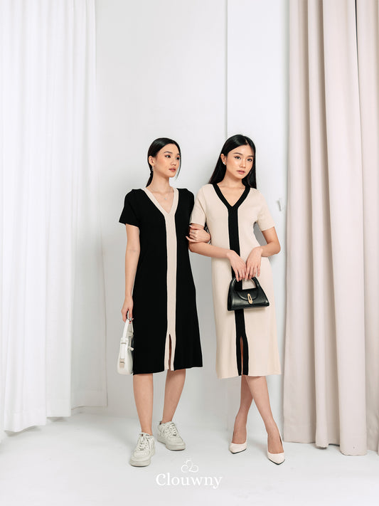 Melody Knit Dress - Black