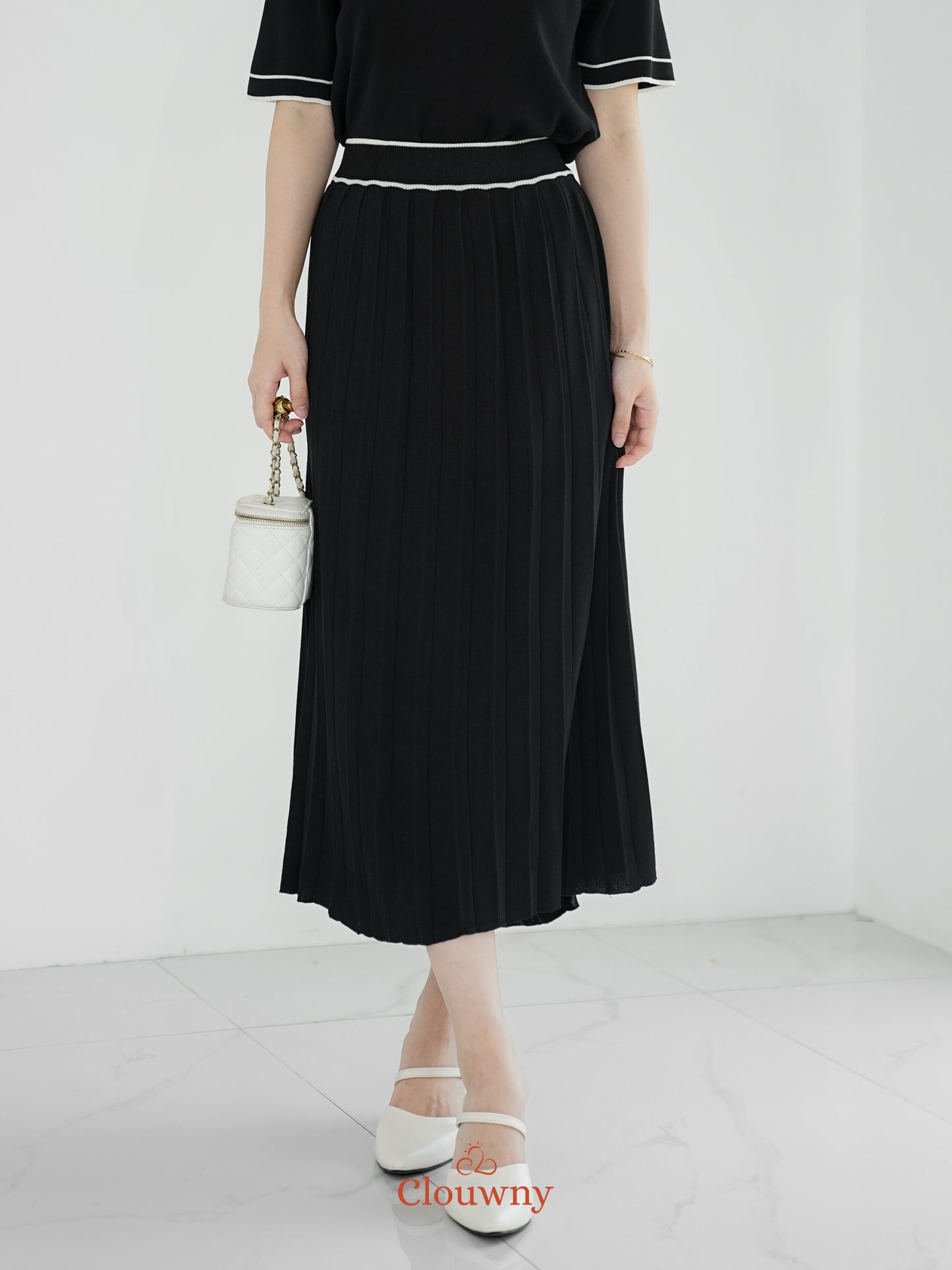Flint Knit Set - Black