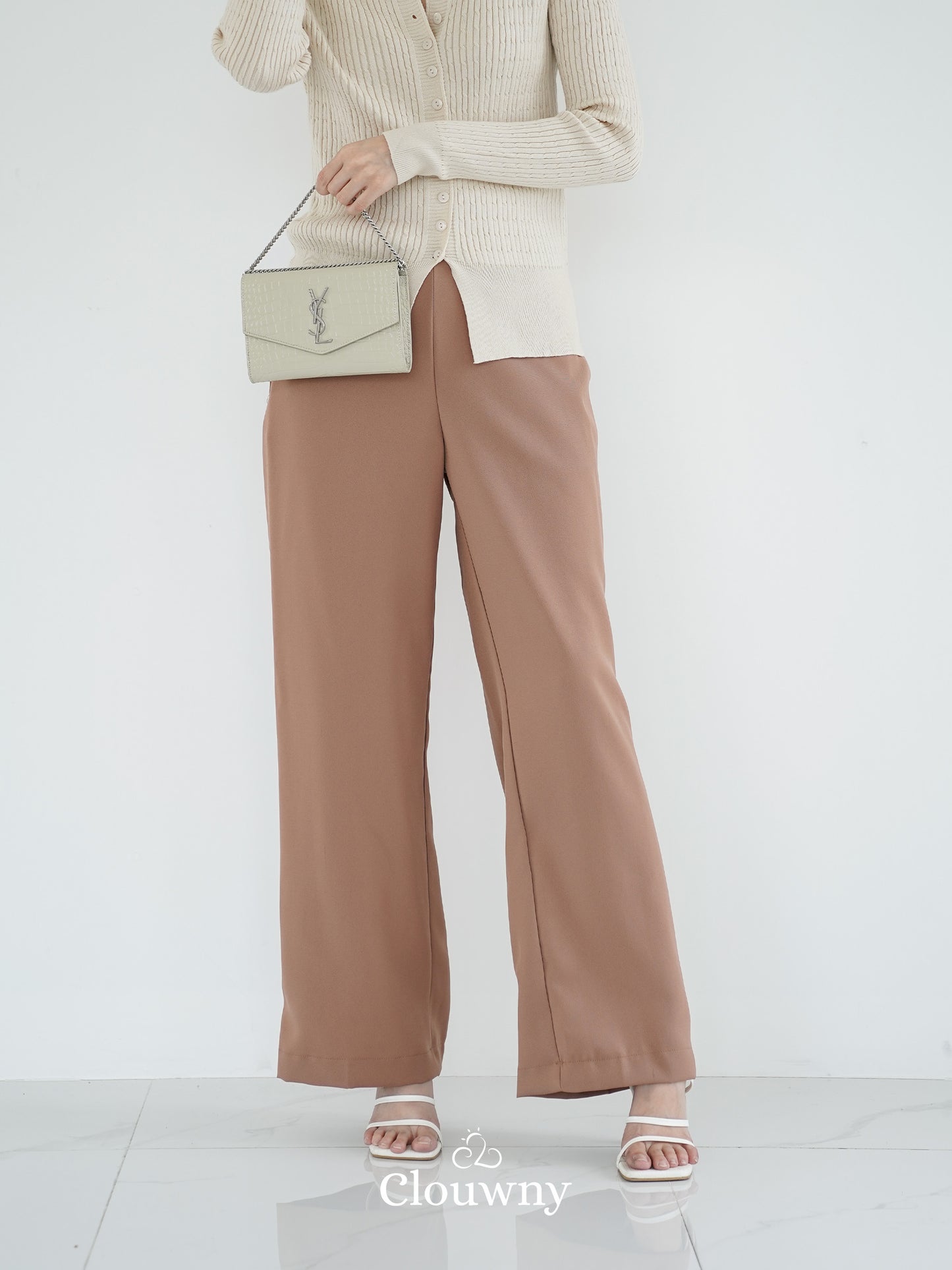 Jodie Cullote Pants - Taupe