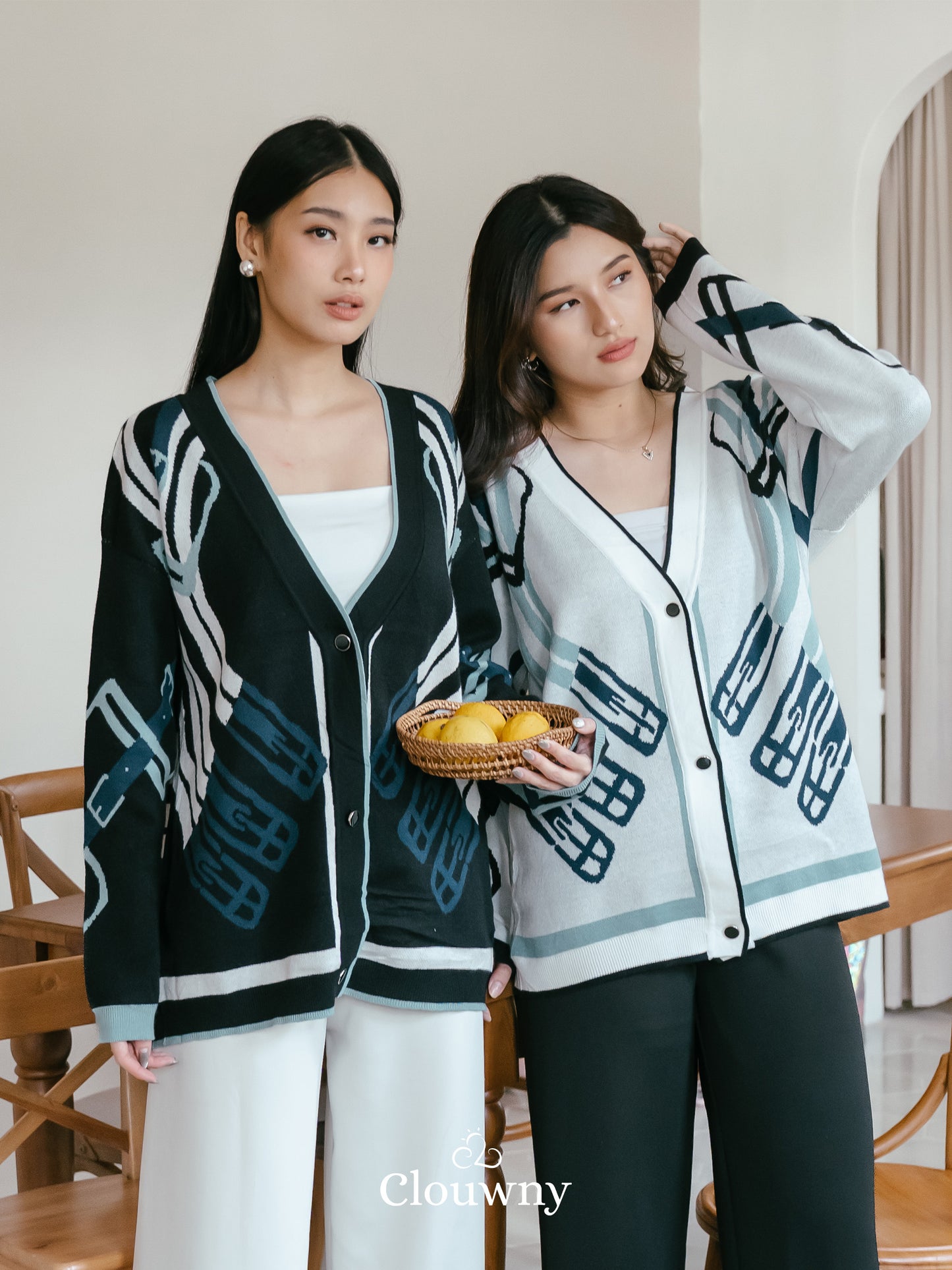 Piere Knit Cardigan - Black
