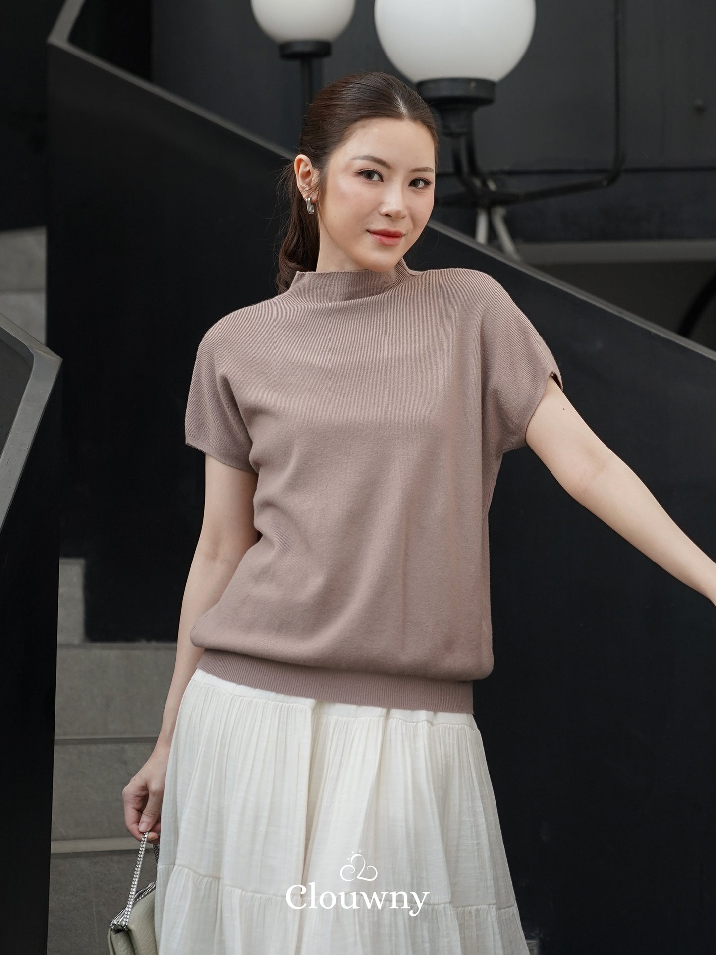 Semi Turtle Top - Khaki