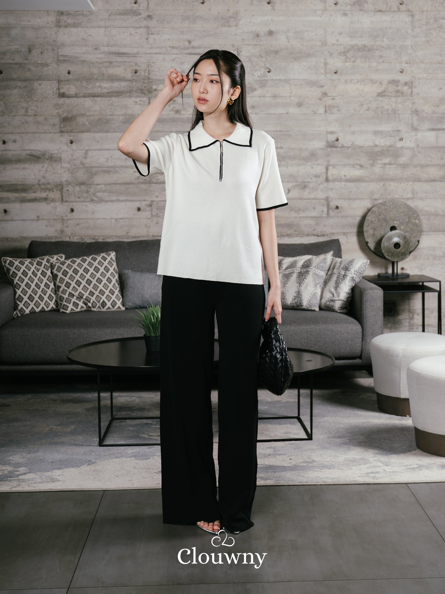 Lucia Knit Set - Broken White