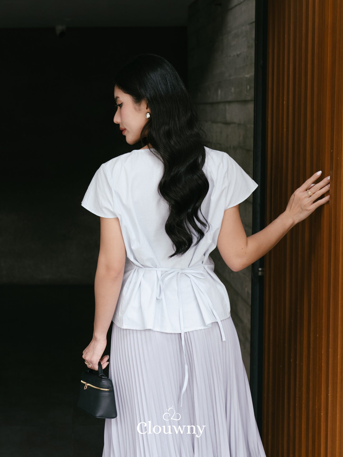 Abey Button Blouse - Mint