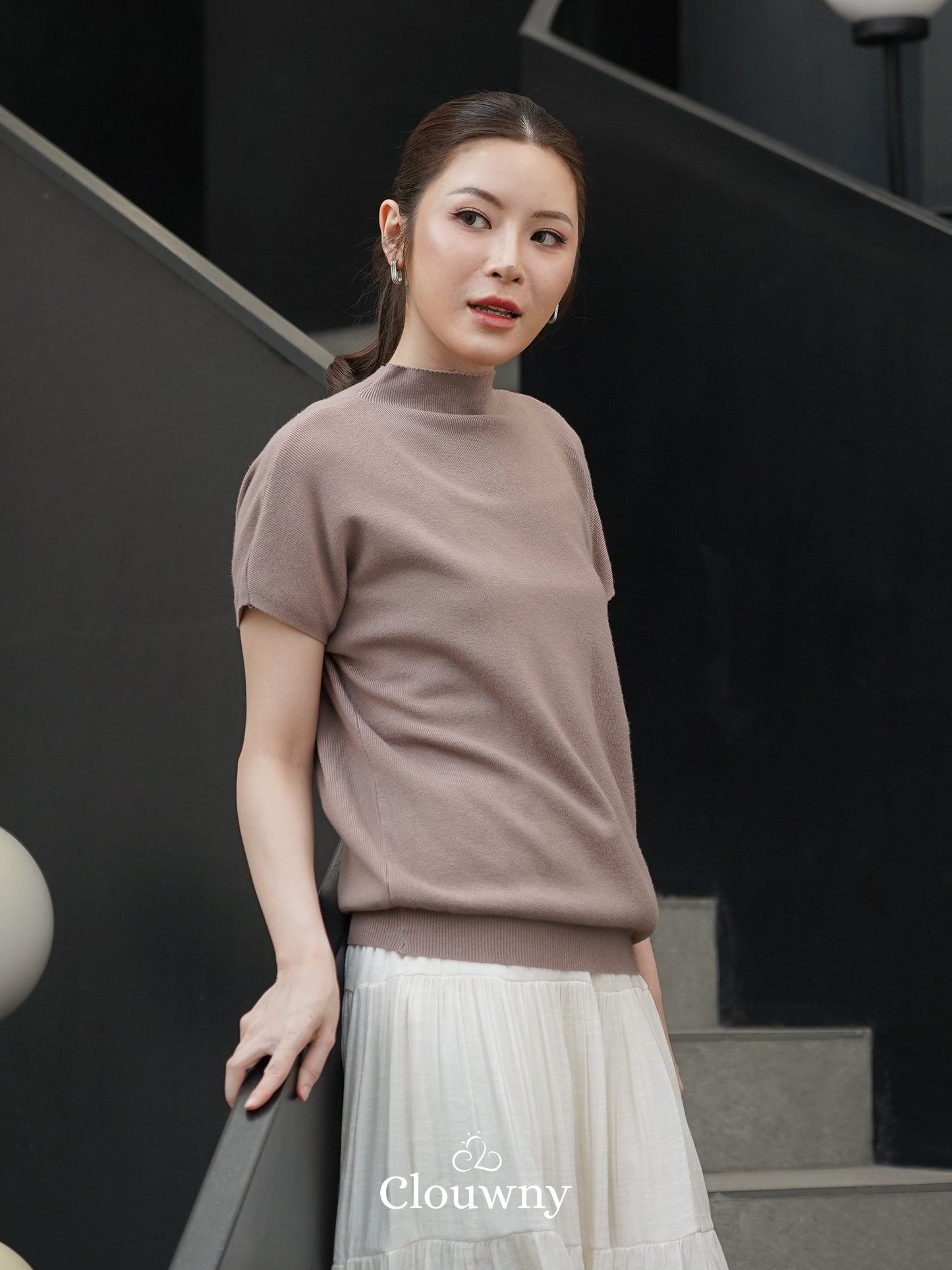 Semi Turtle Top - Khaki