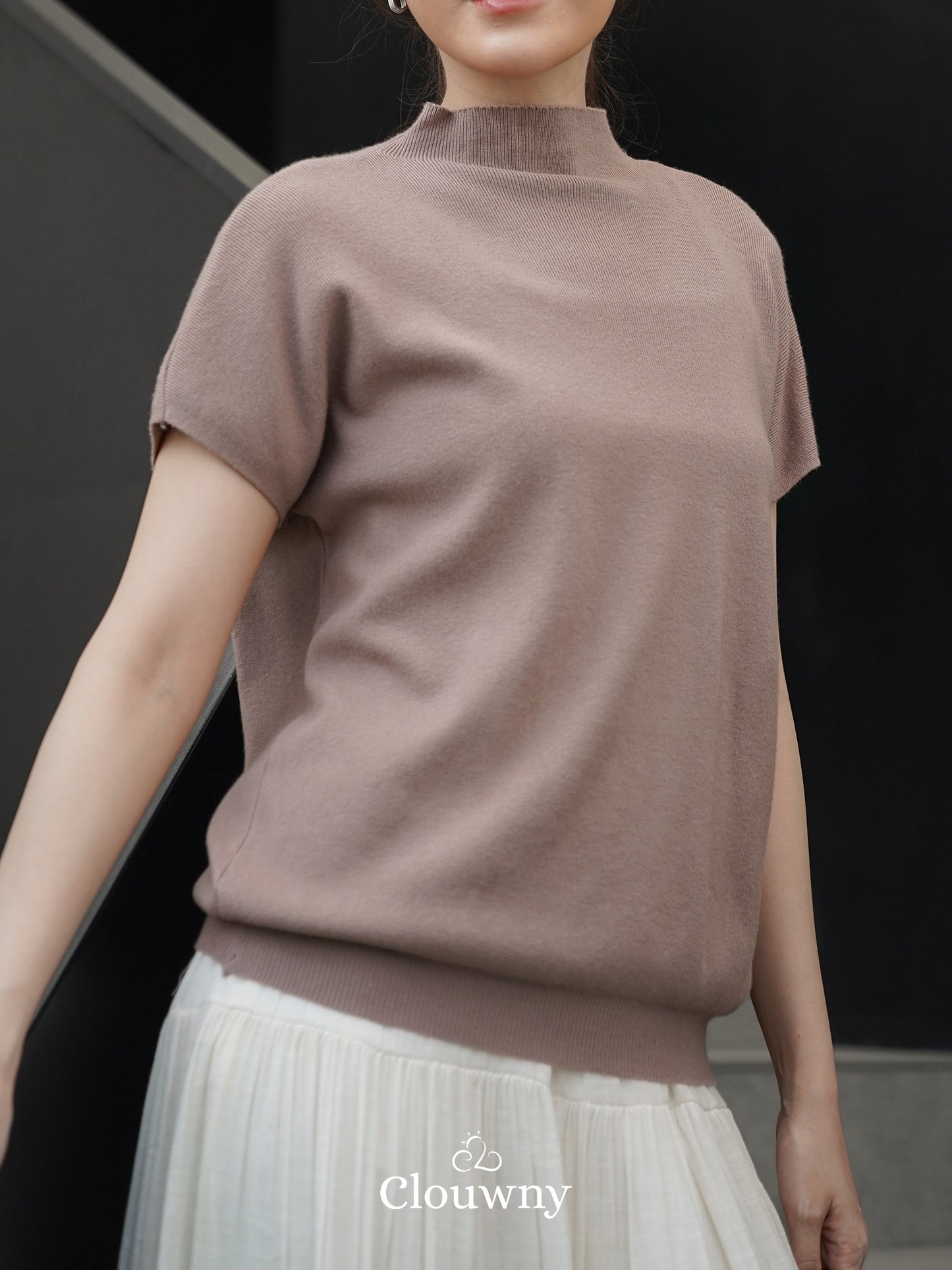 Semi Turtle Top - Khaki