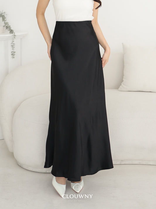 Briela Long Skirt - Black