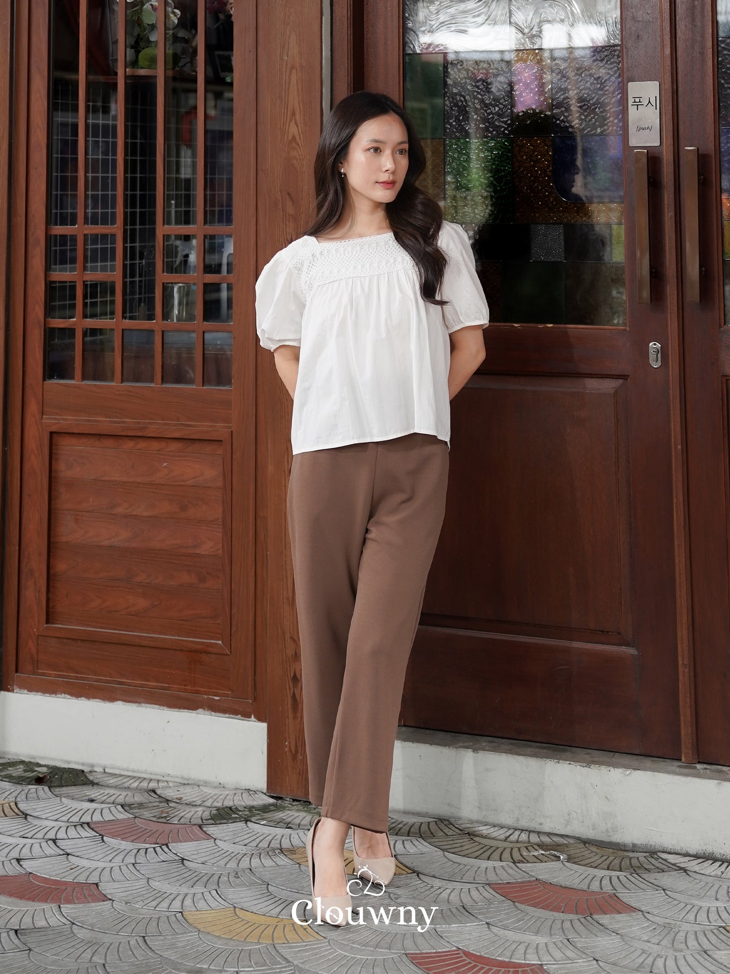 Wila Lace Blouse - White