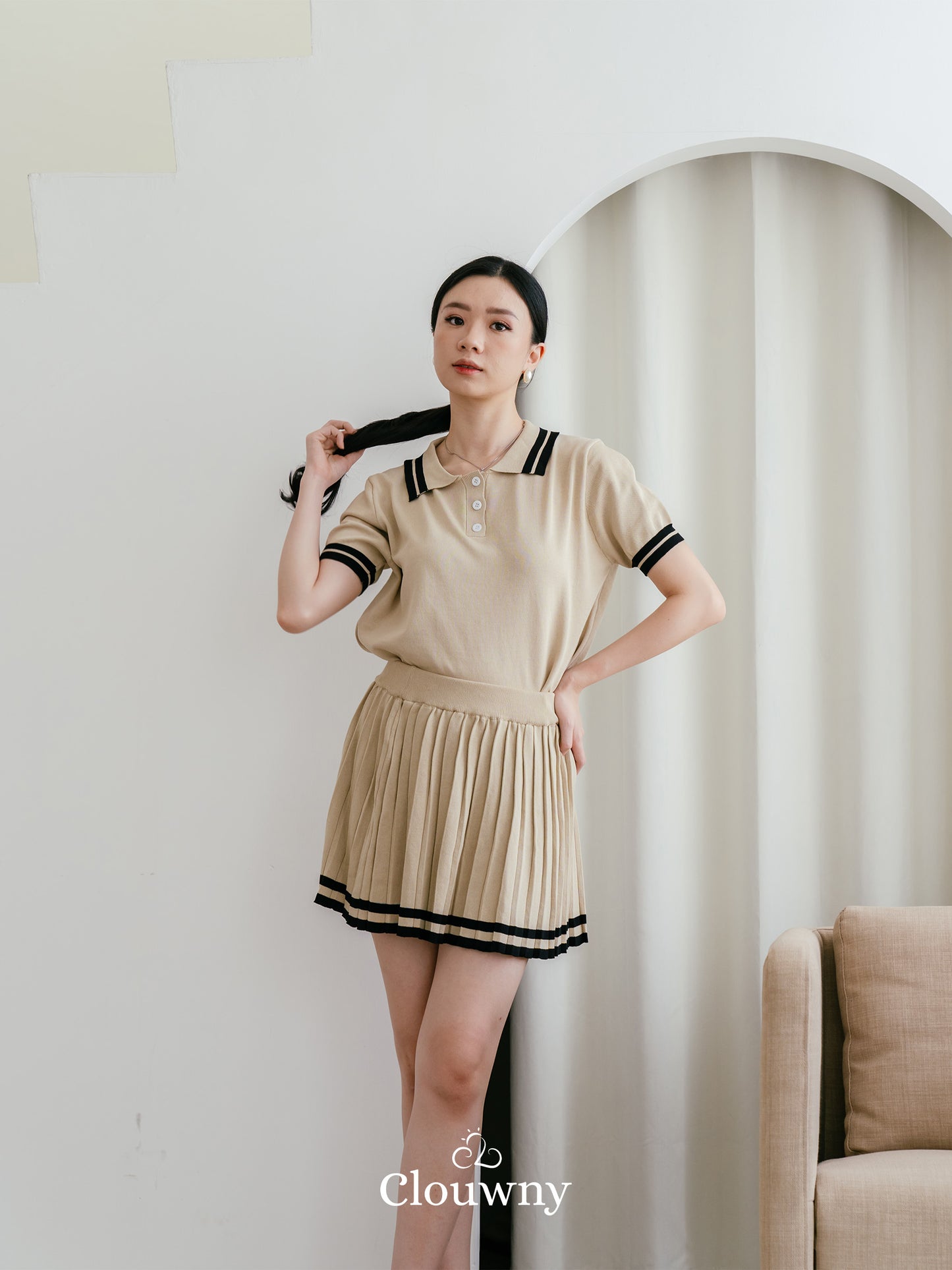 Pluto Knit Set - Khaki