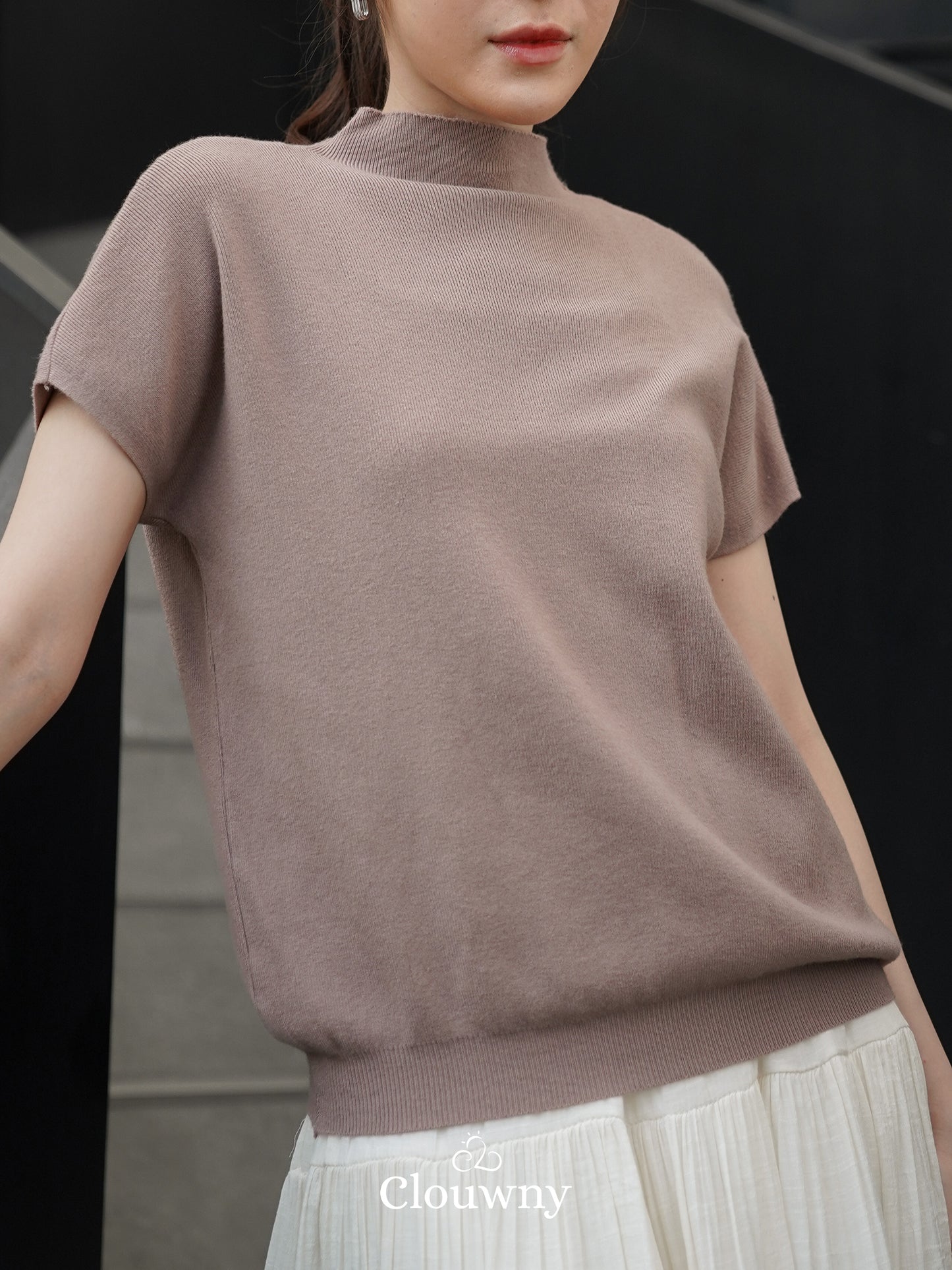 Semi Turtle Top - Khaki