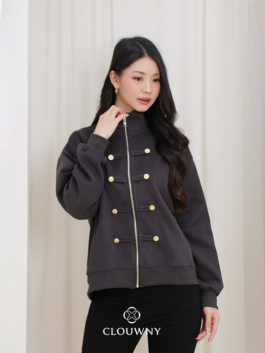 Solera Zipper Jacket - Dark Grey