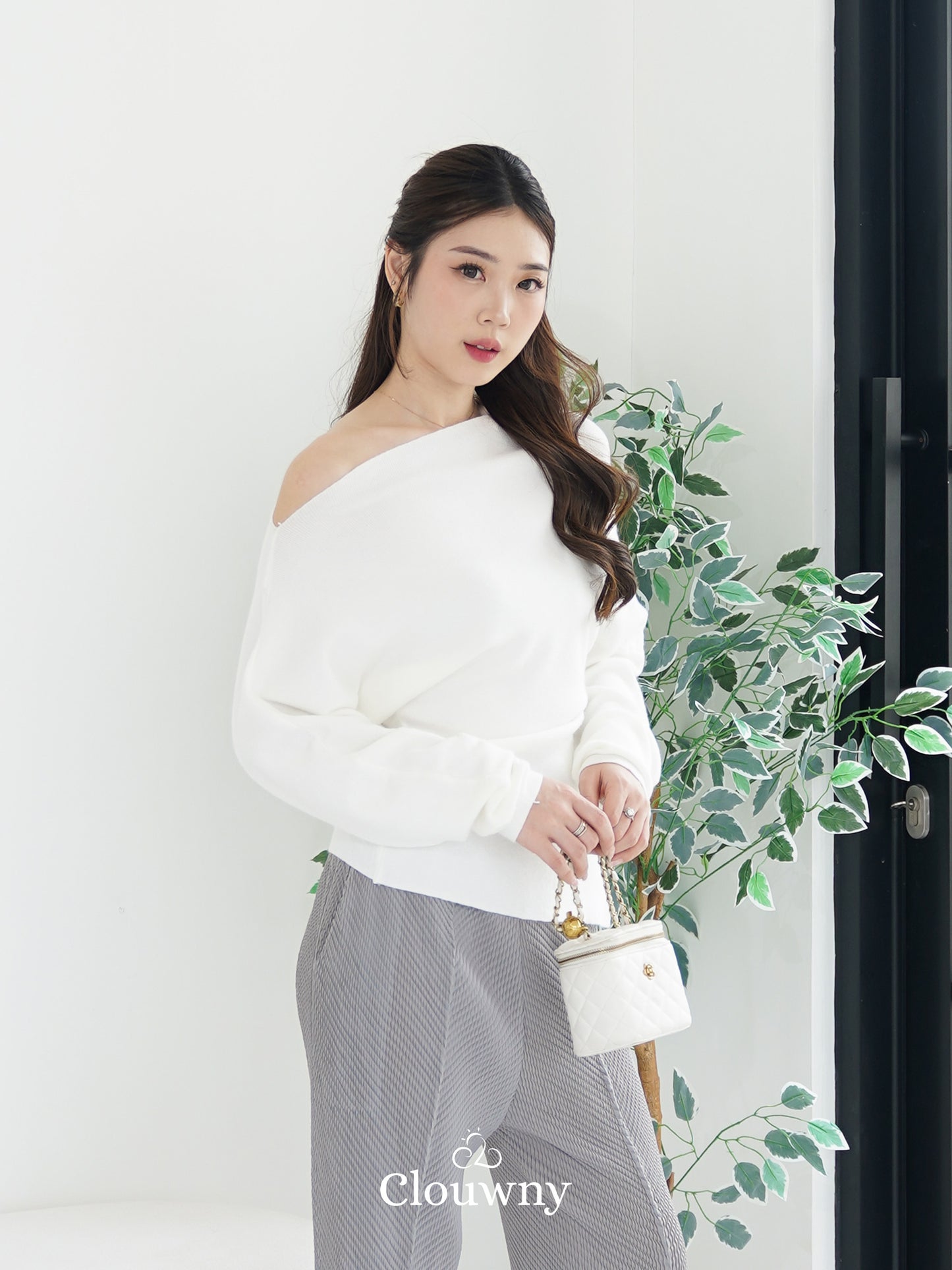 Kesa Sabrina Top - Broken White