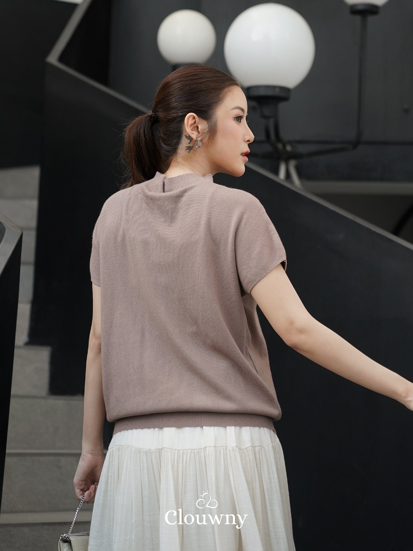 Semi Turtle Top - Khaki