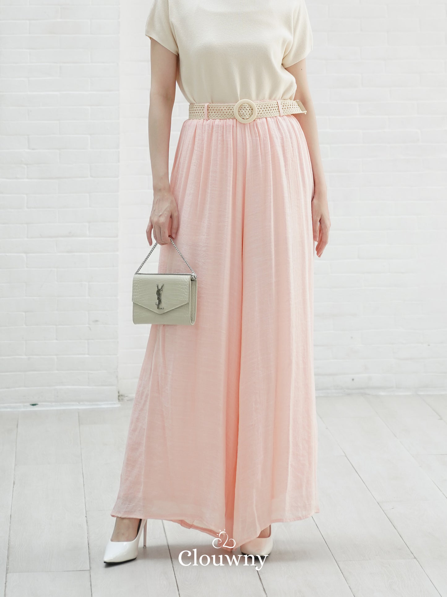 Adel Cullotes Pants - Peach