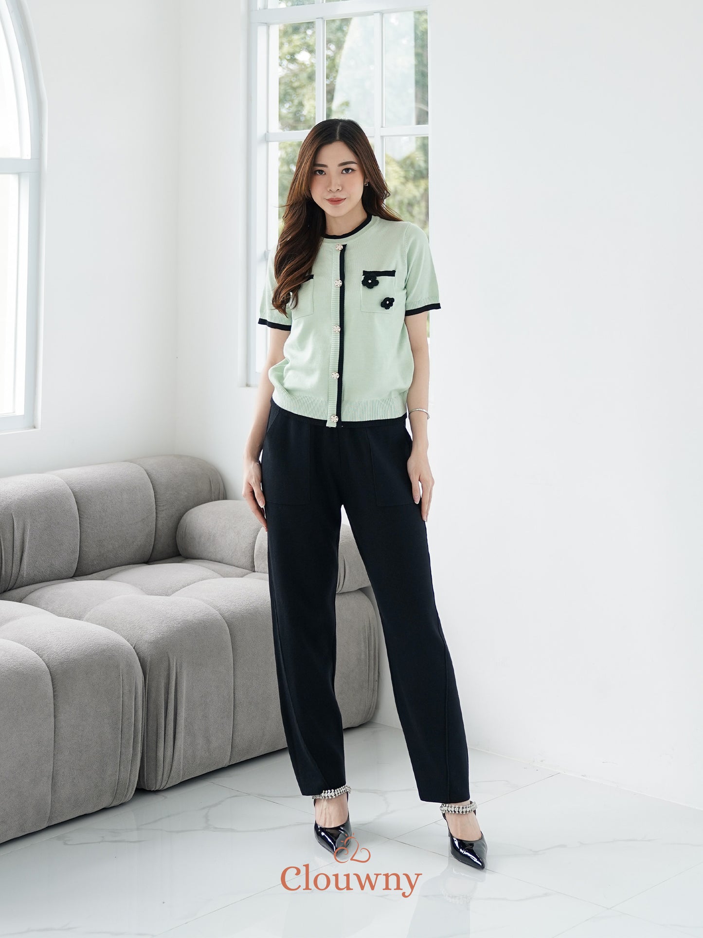 Kenji Pocket Pants - Black